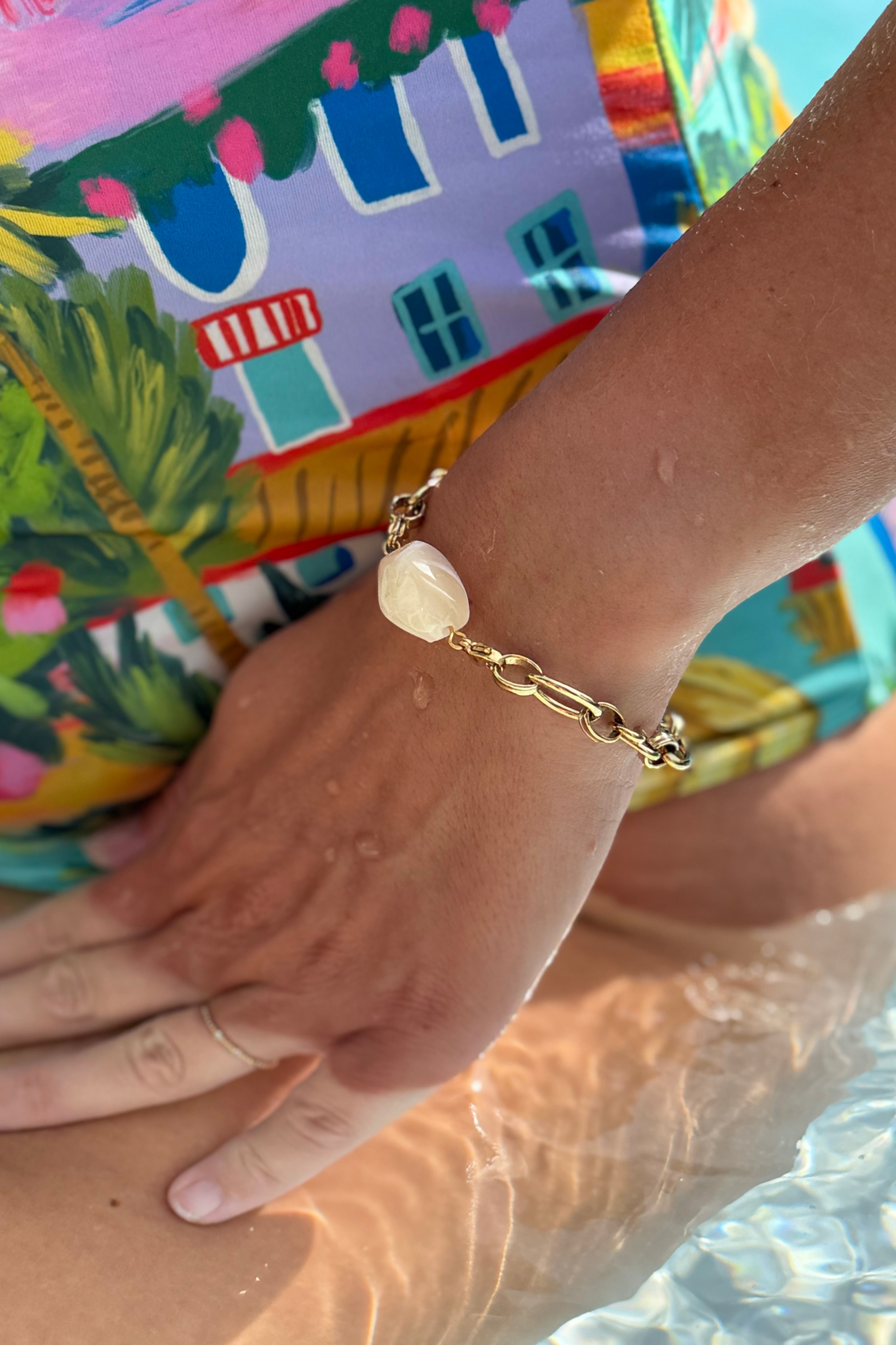 Pierre Éclat “Beige Marbré” – Irrégulière