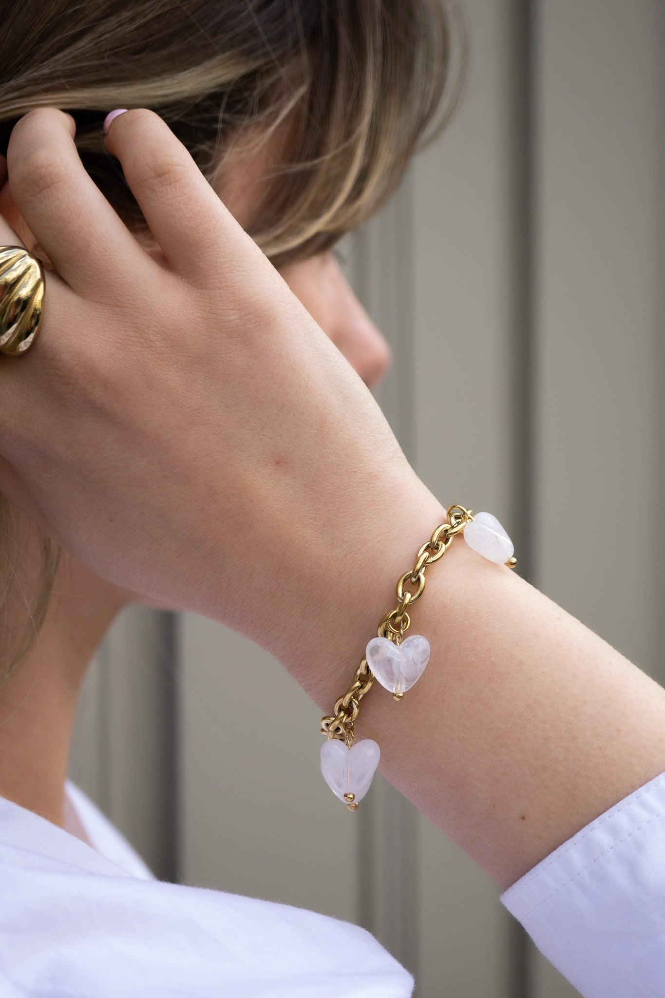 bracelet-sweet-blanc-acier-inoxydable