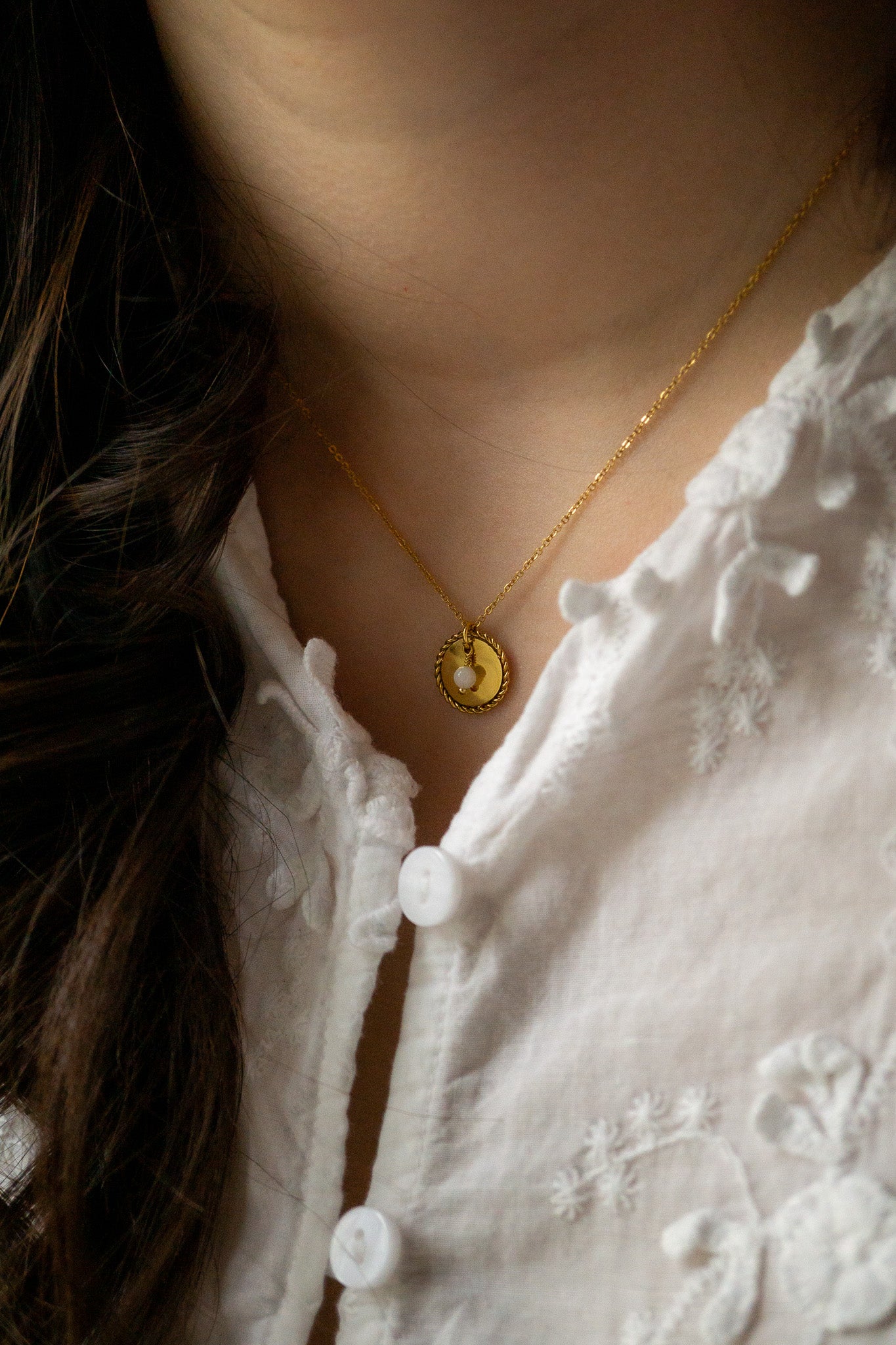 collier-acier-inoxydable-doré-gravure-margot