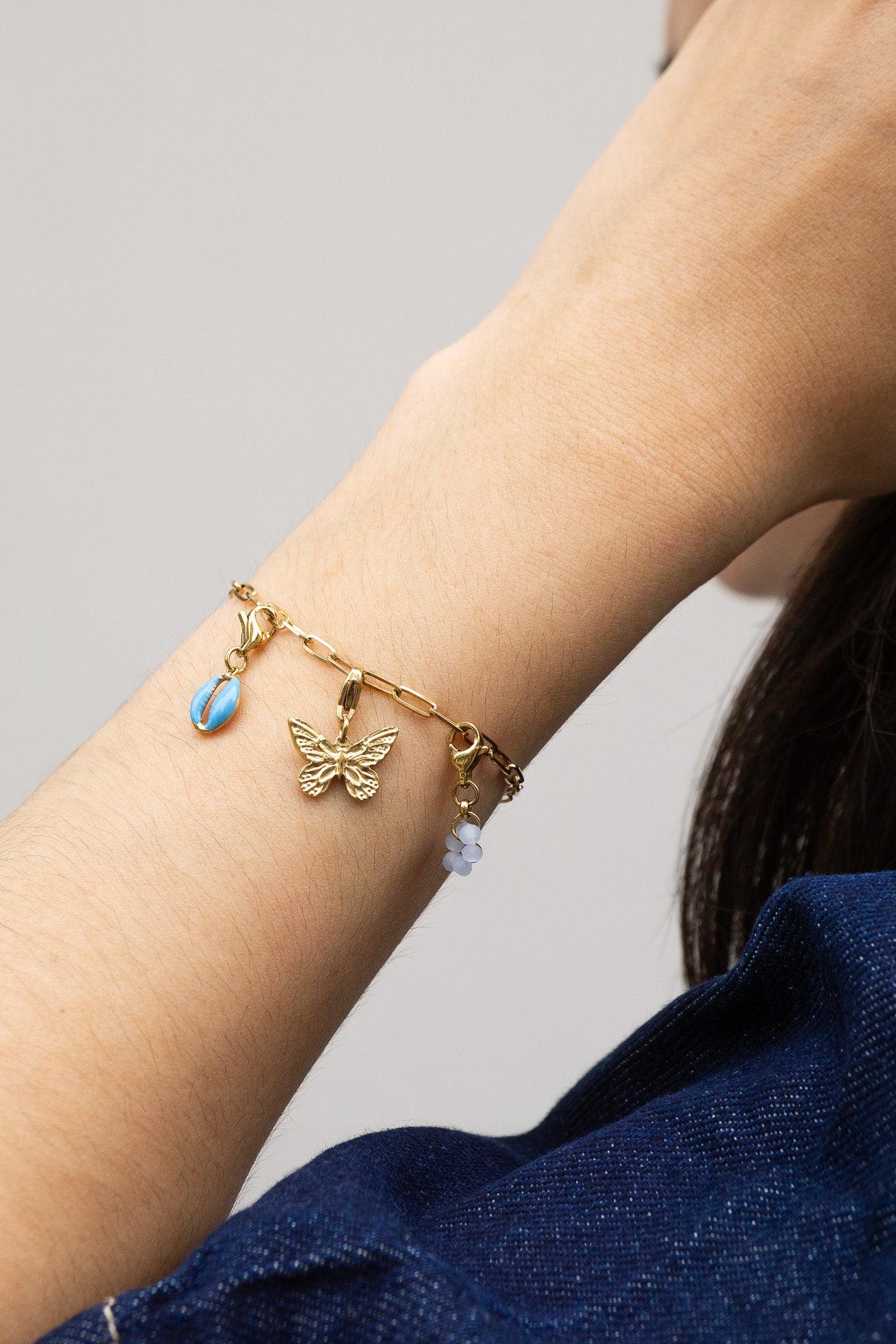 charm-cauri-butterfly-acier-inoxydable