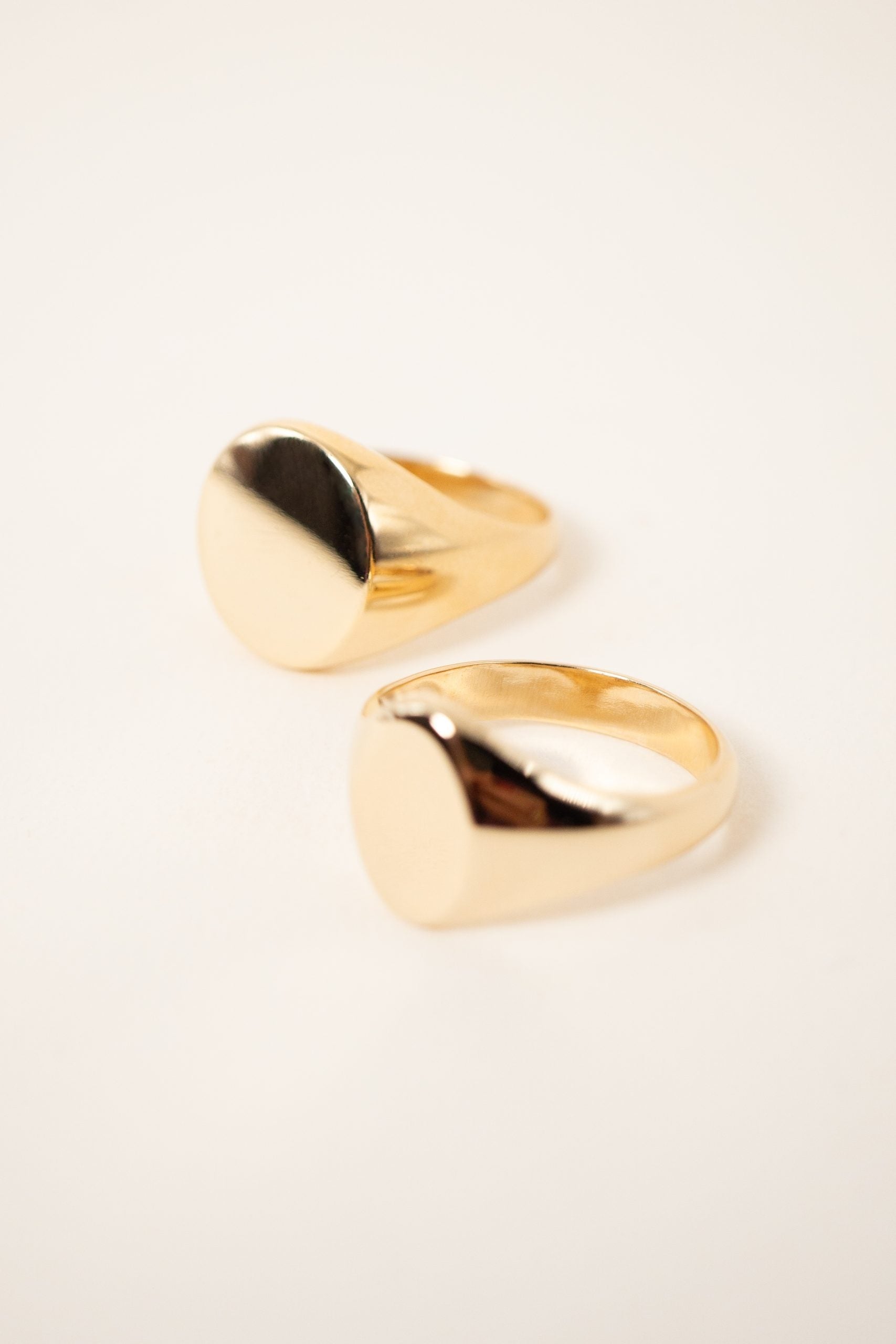 Bague Chevalière Ronde