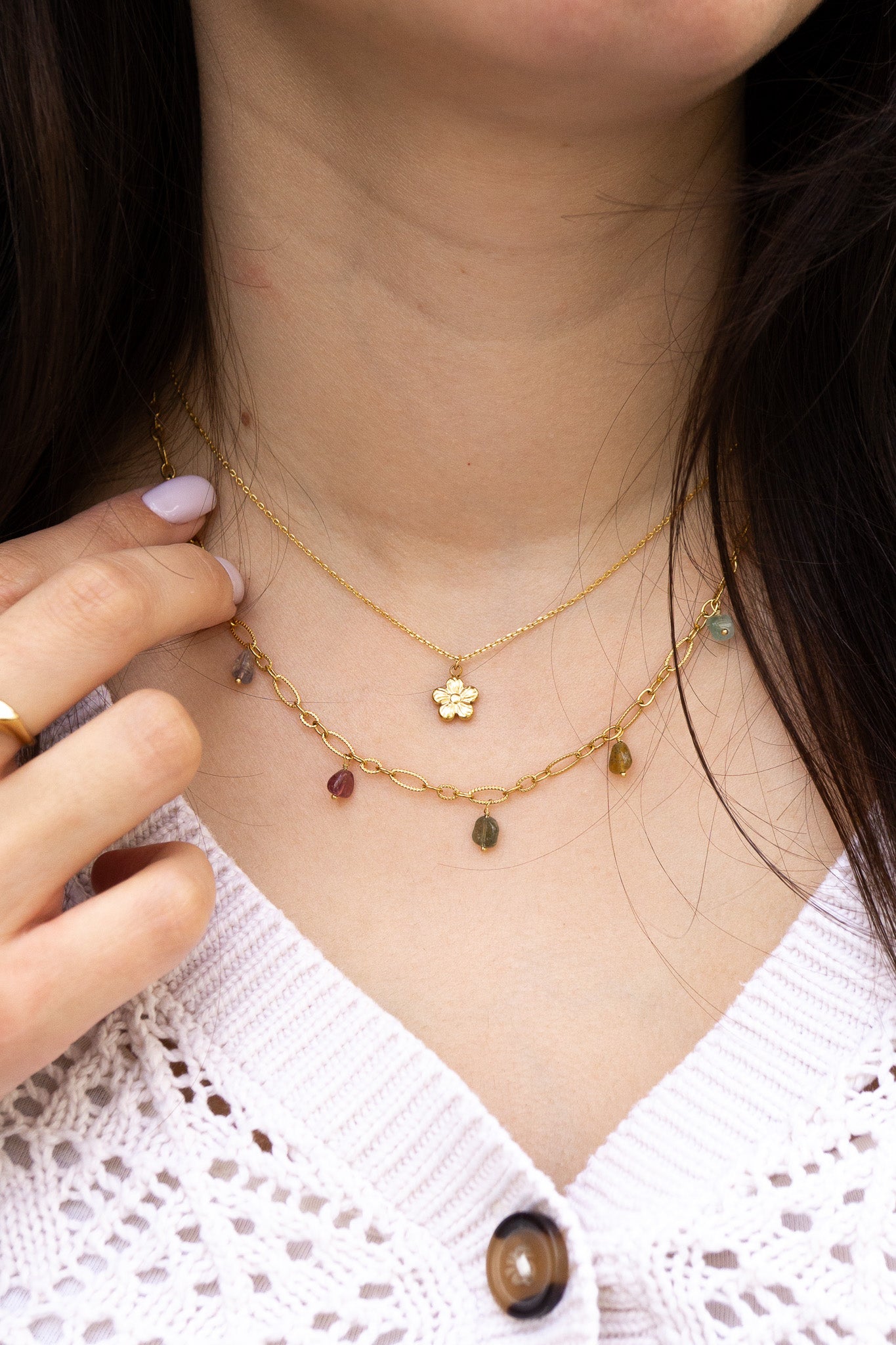 collier-mina-gardenia-acier-inoxydable