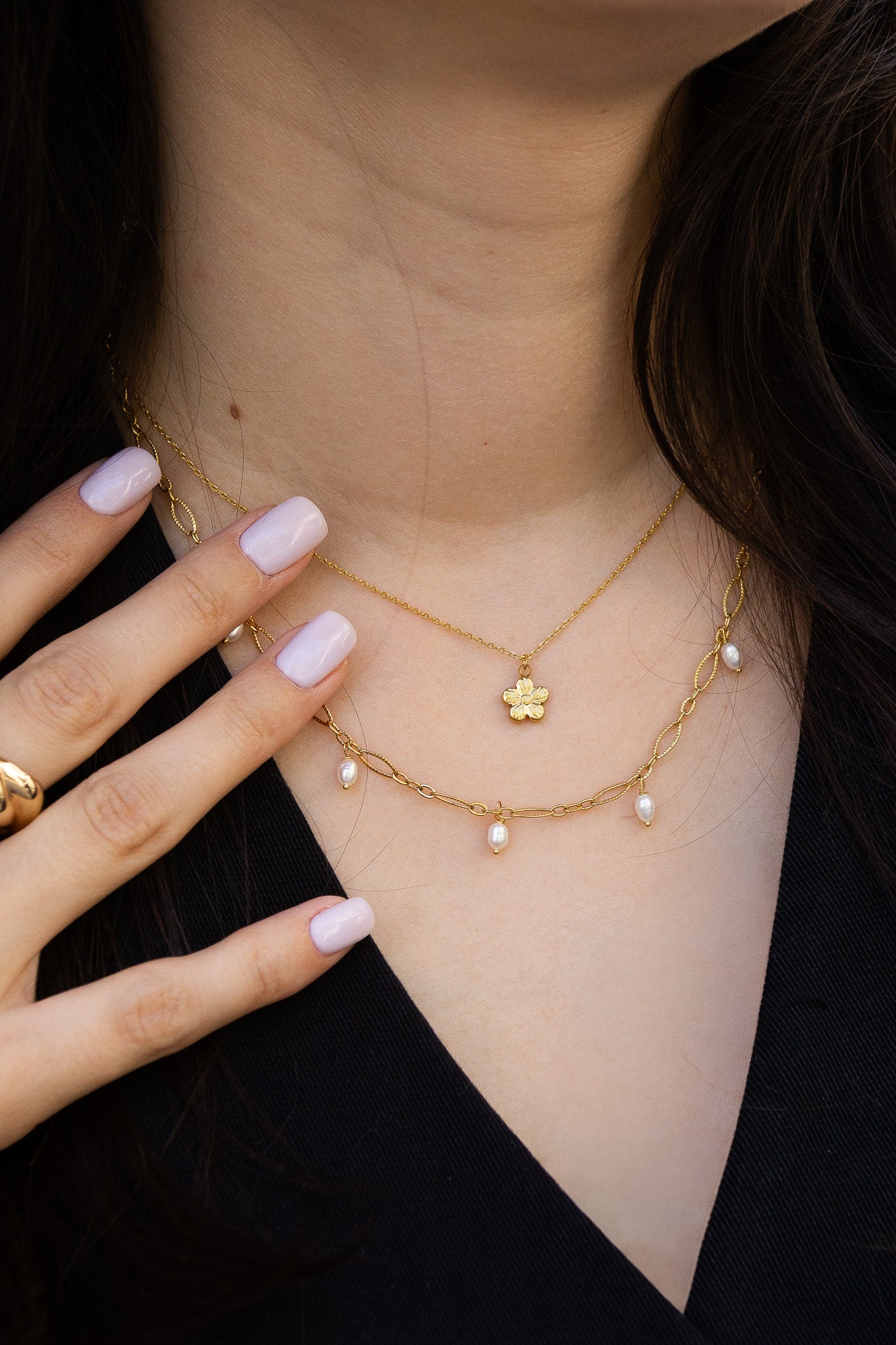 collier-romeo-gardenia-acier-inoxydable