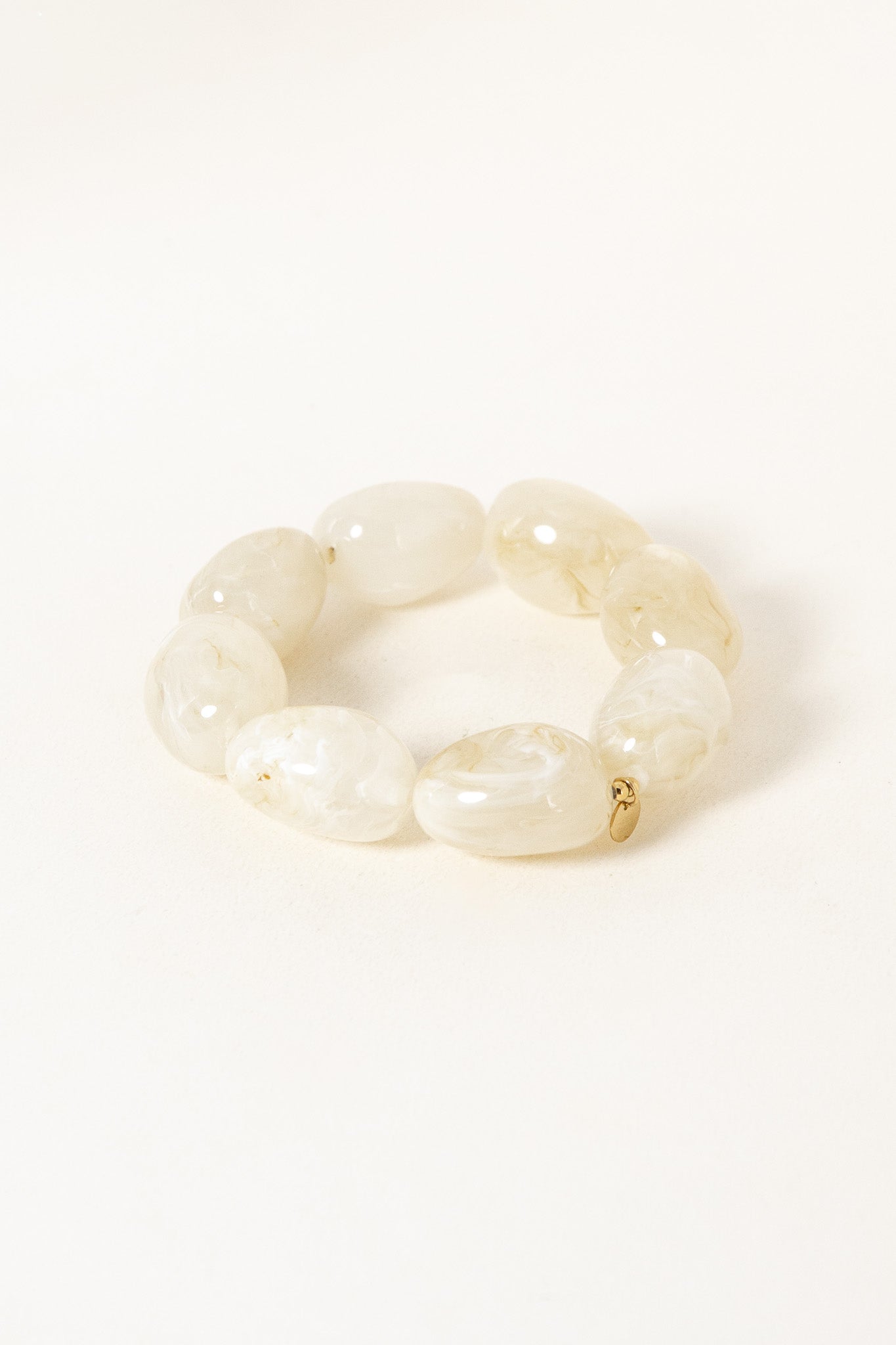 bracelet-bubble-beige-oval-resine