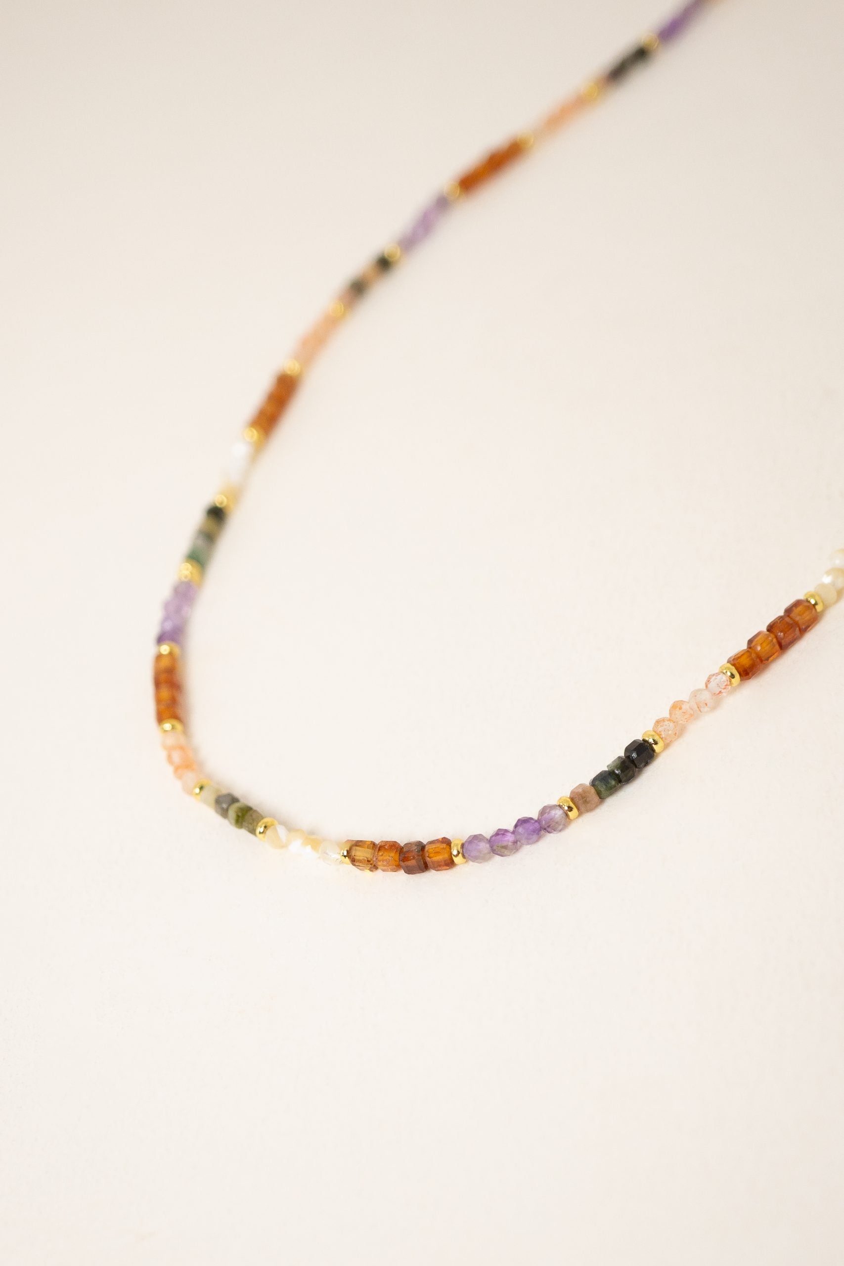 collier-madison-orange-violet-acier-inoxydable