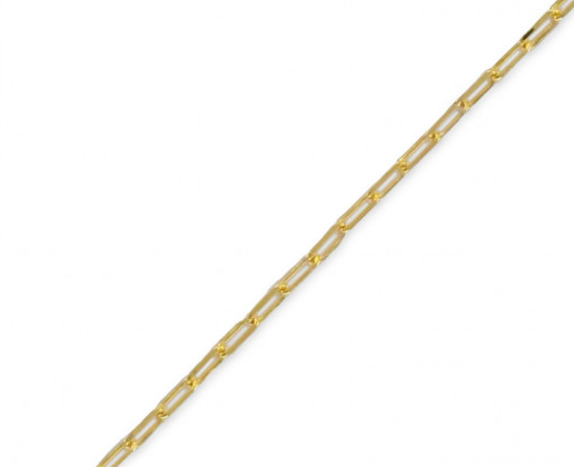 Bracelet chaîne SNL 40 - Plaqué or (chaîne au mètre)