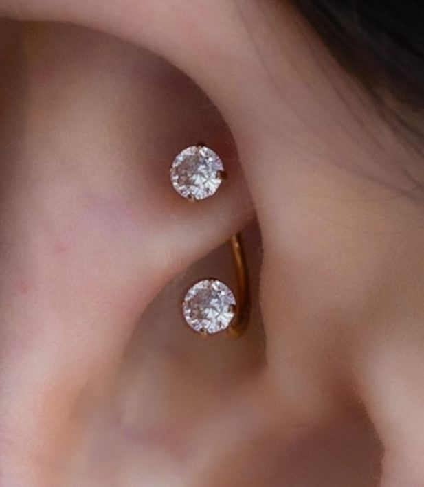 Piercing Divine N°2 (doré et agenté)
