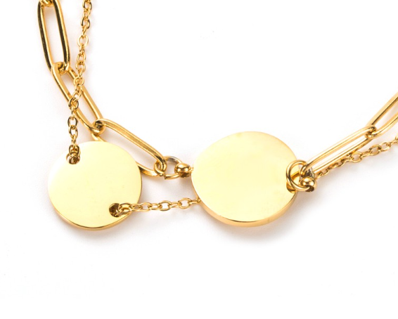 Bracelet Double Haya - Doré