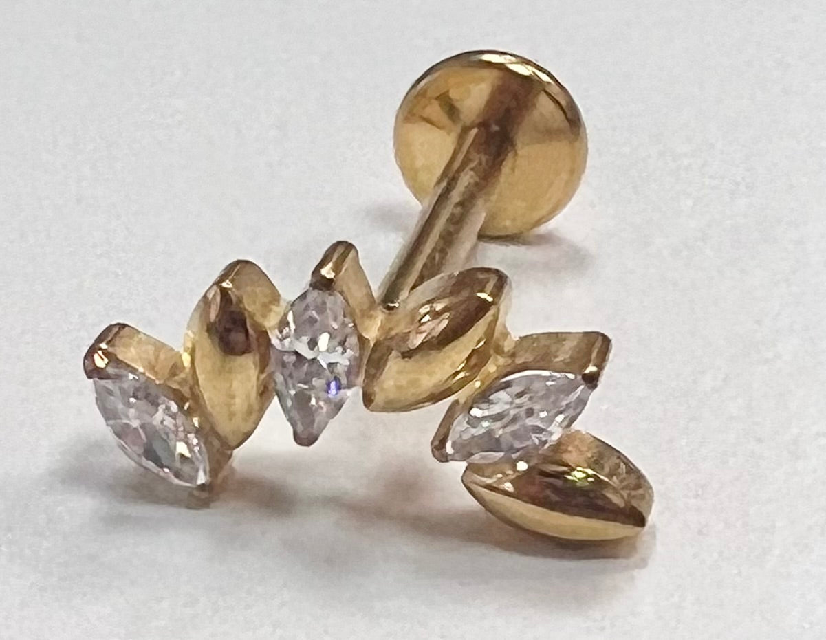 Piercing N°35 - Acier inoxydable