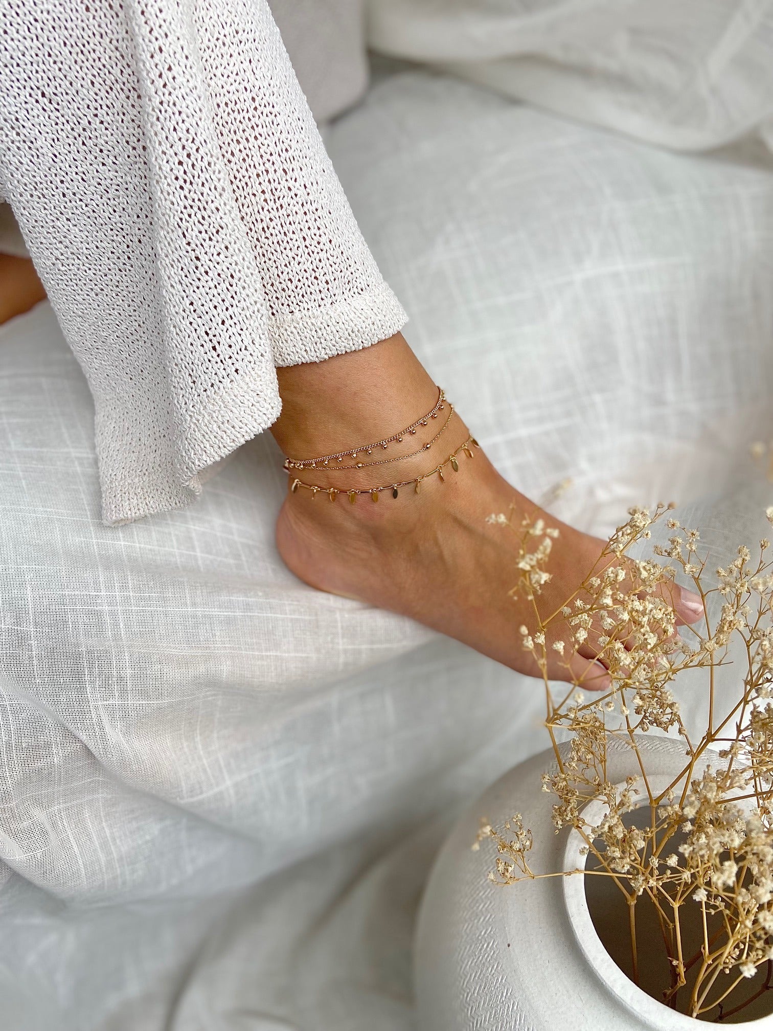 Bracelet de cheville Lina