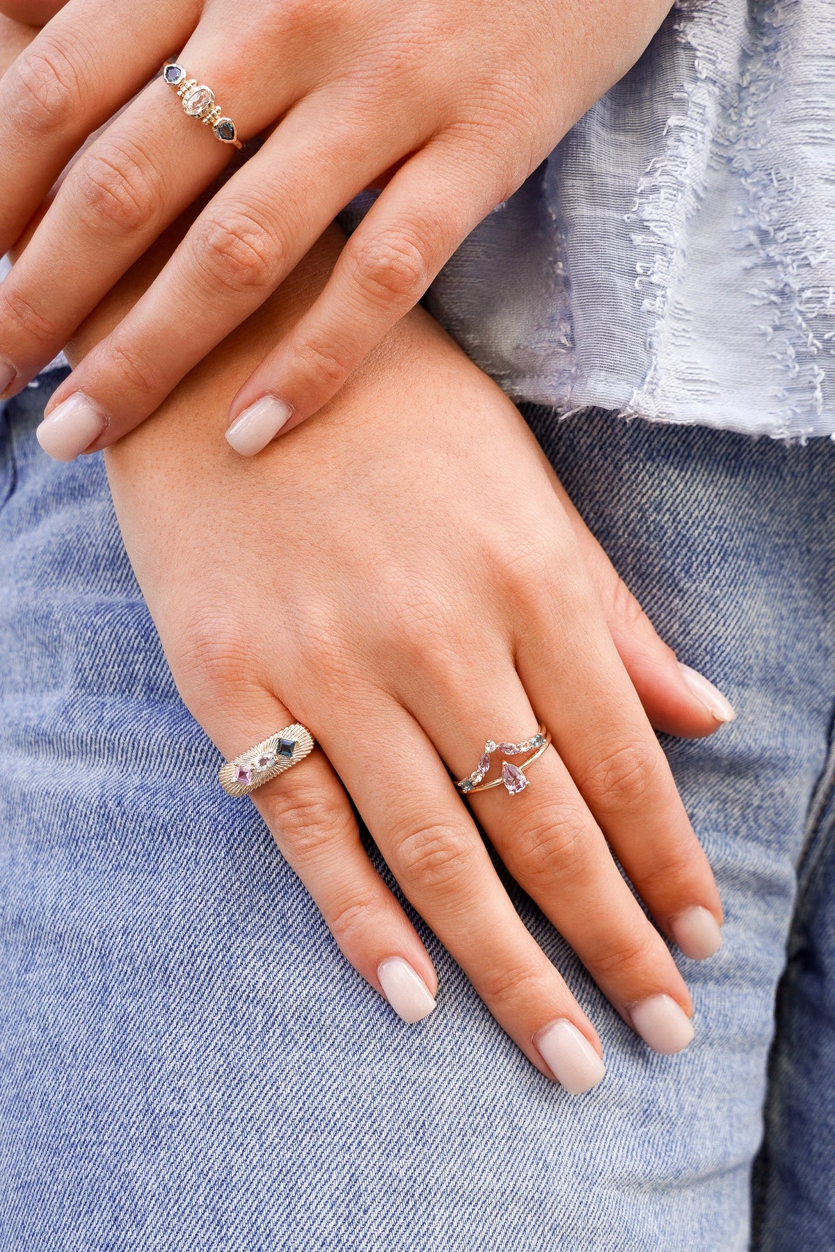 Bague Selma "Améthyste" - Ana&Cha