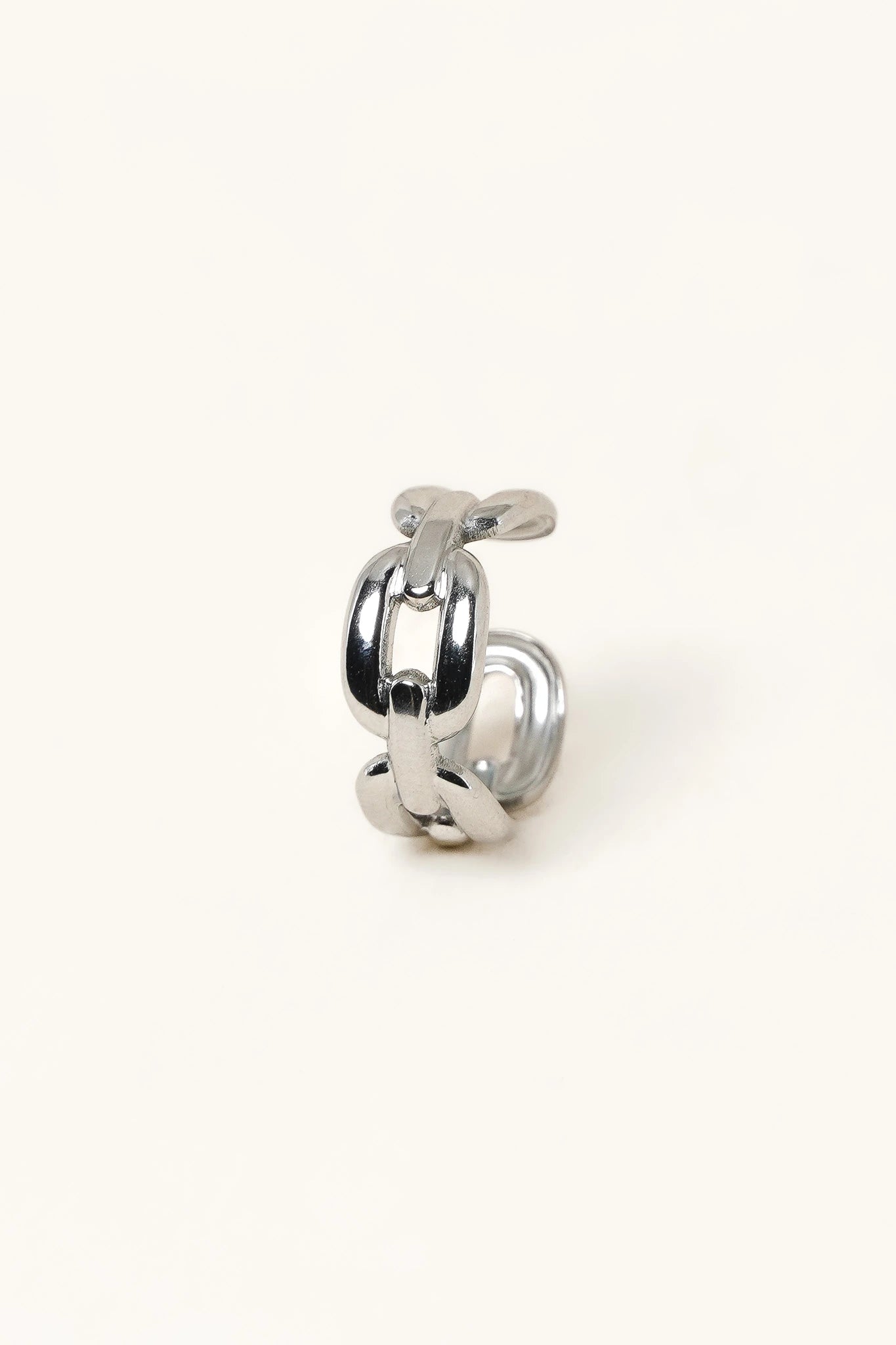 Bague d'oreille Chain - Argenté