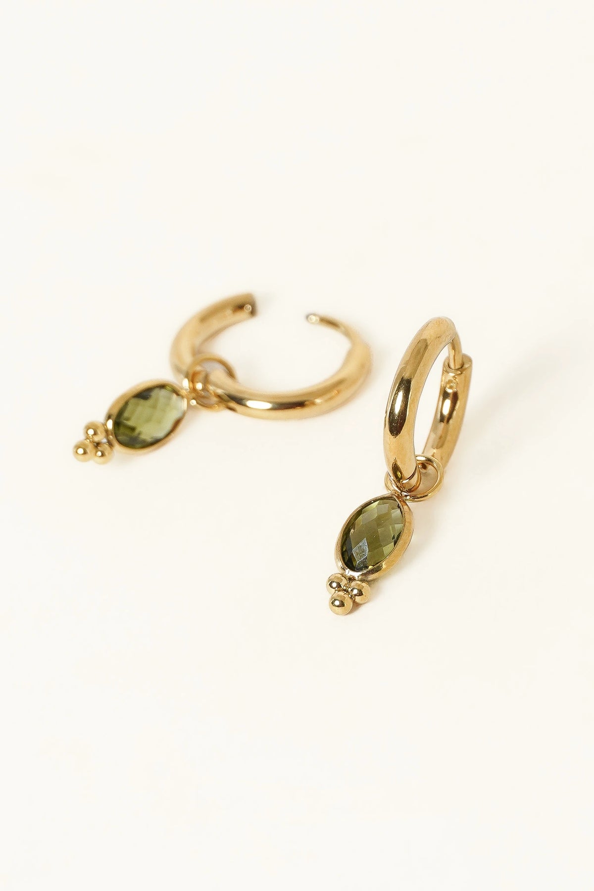 Boucles d'oreilles Noelynn "Cristal"