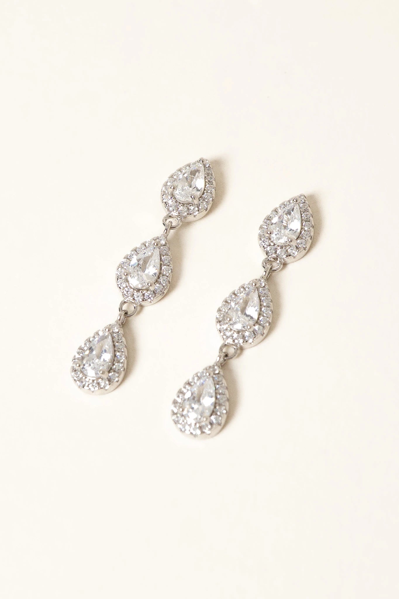 Boucles d'oreilles Pear - Argent 925