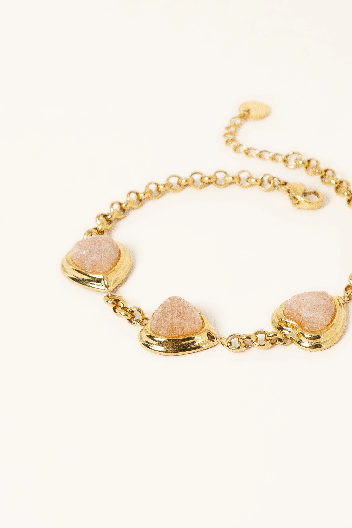 Bracelet Aélis - Rose pâle