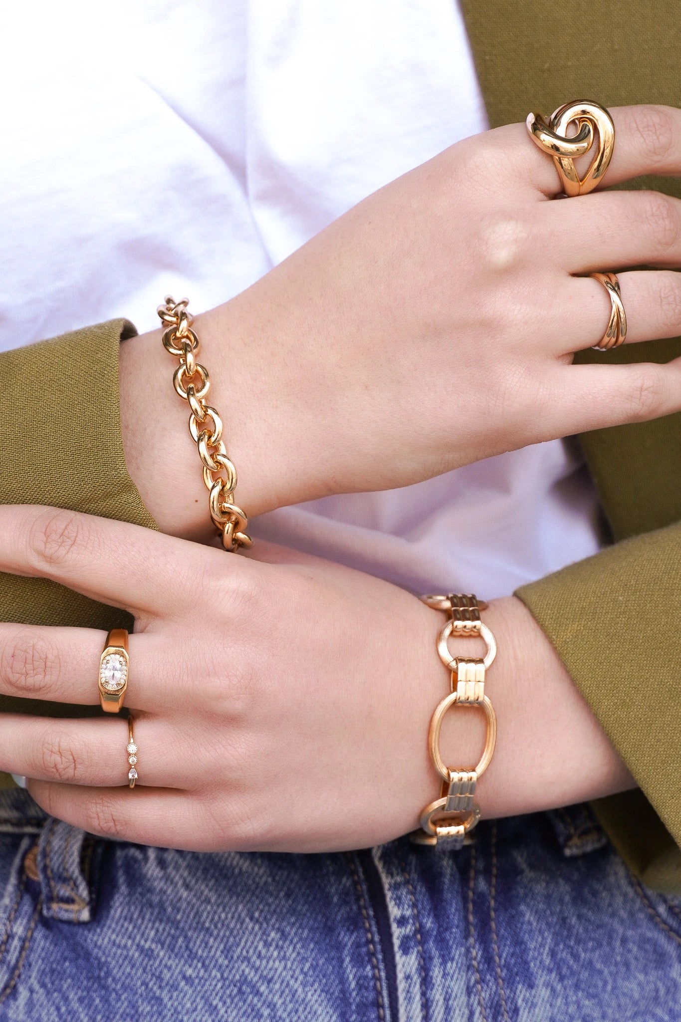 Bracelet Bianca "Lisse"