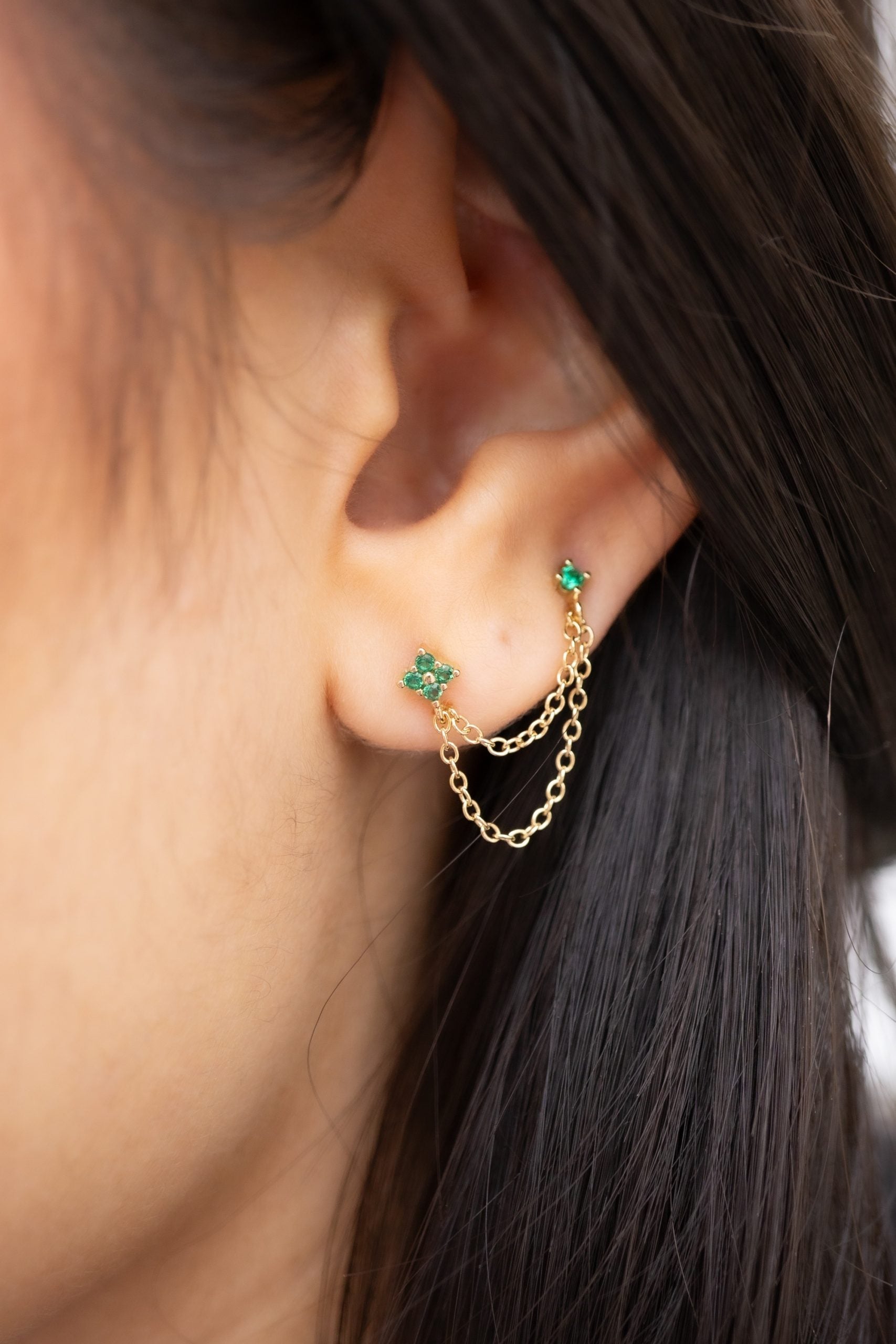 Mono boucle Gloria « Vert »