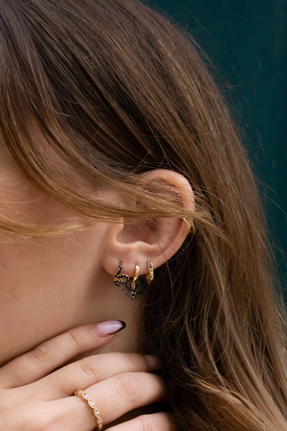 Mini créole Dita "Noir"