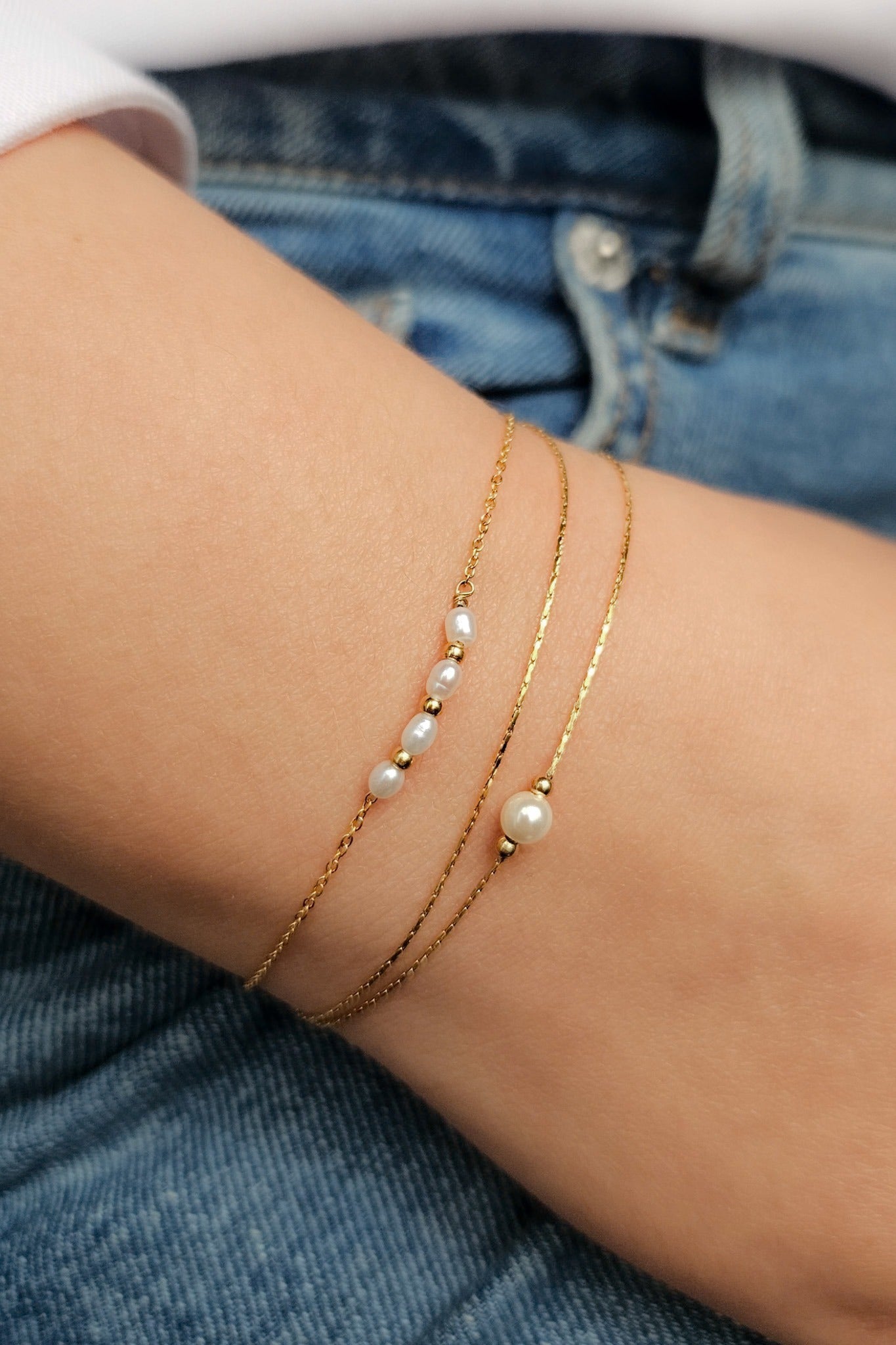 bracelet-doré-acier-inoxydable