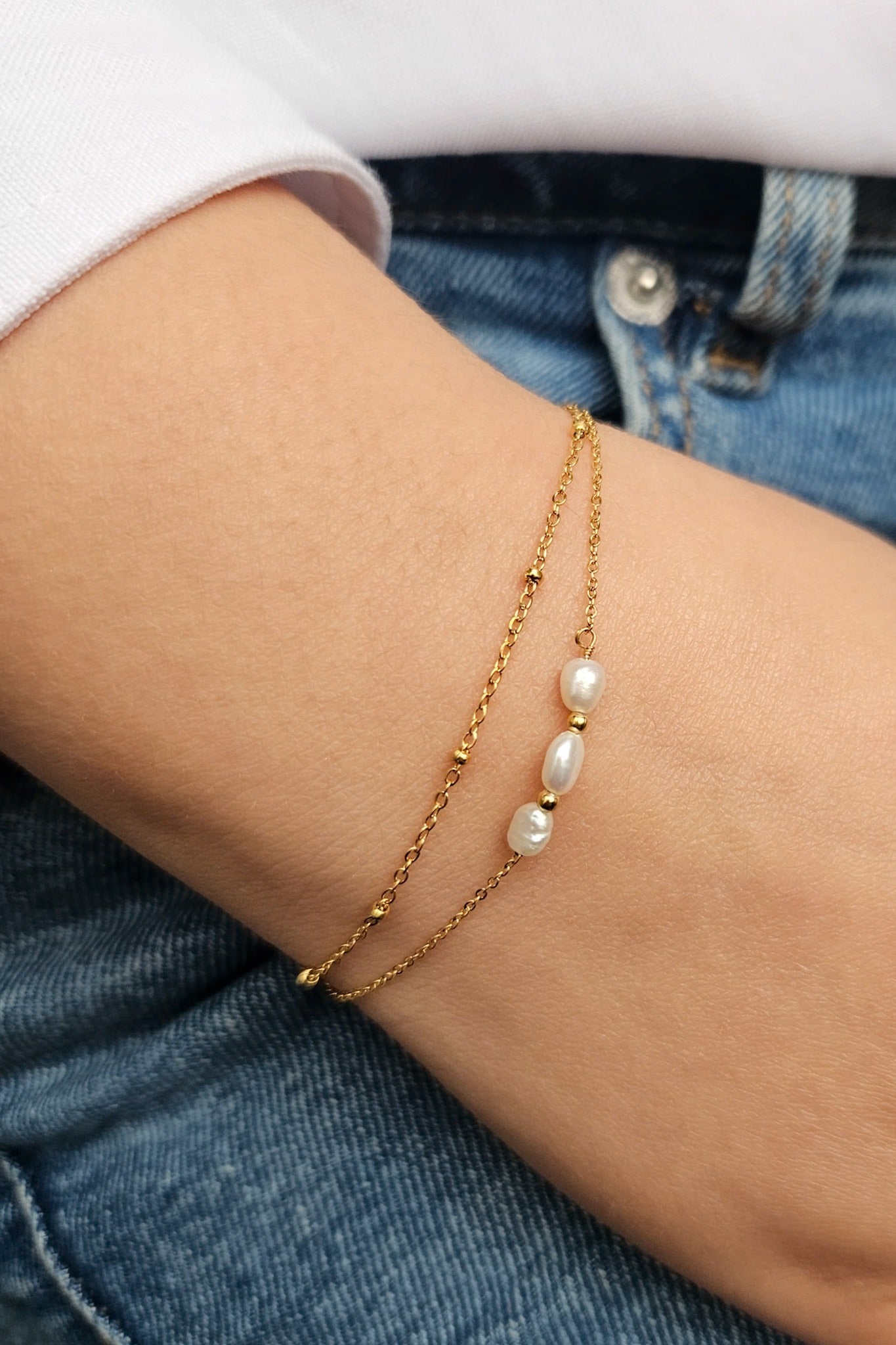 bracelet-doré-acier-inoxydable