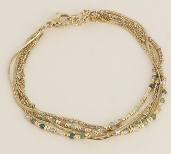 Bracelet Lanzarote "Agate indienne"