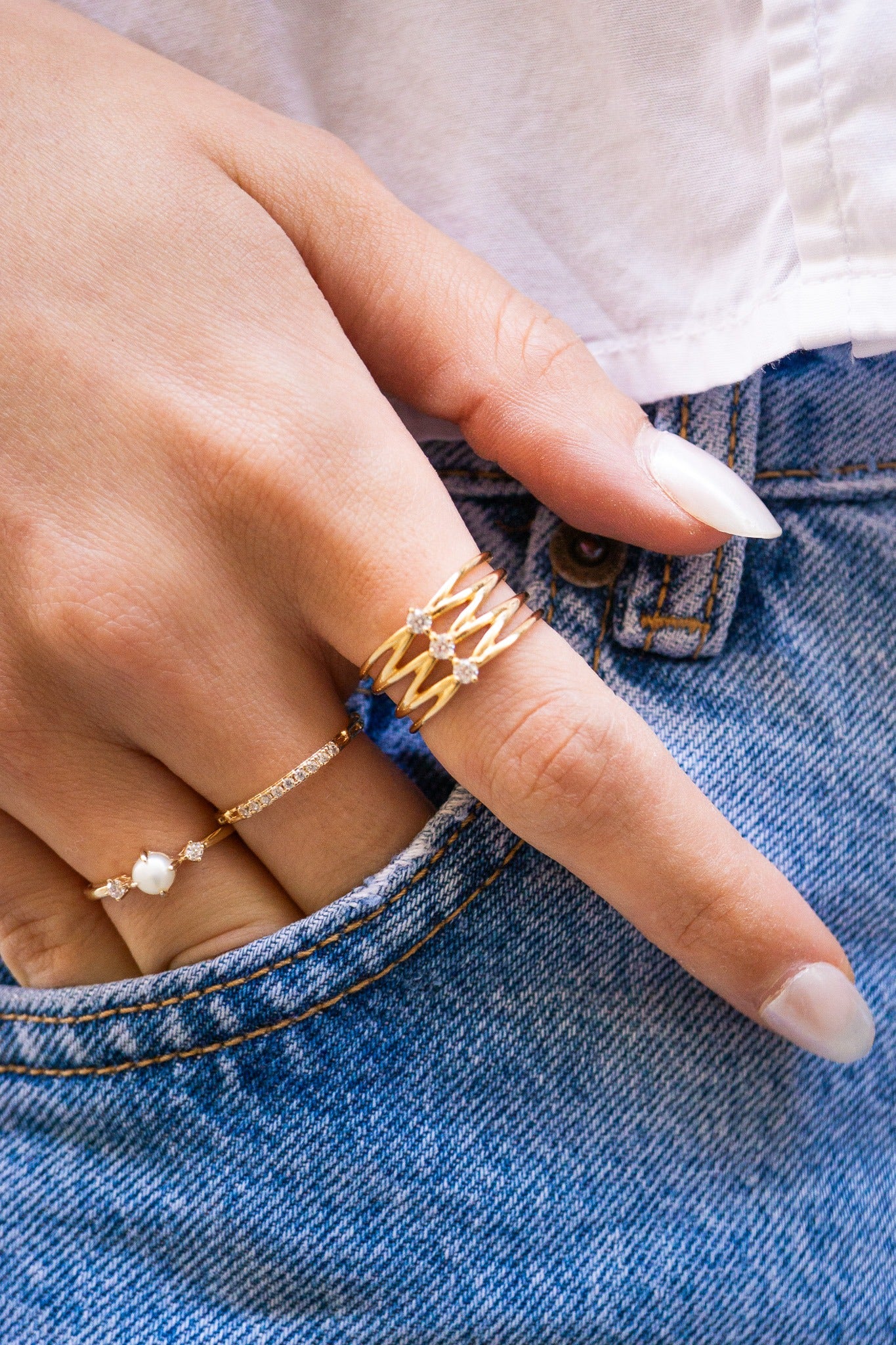 bague-melia-nacre-plaque-or