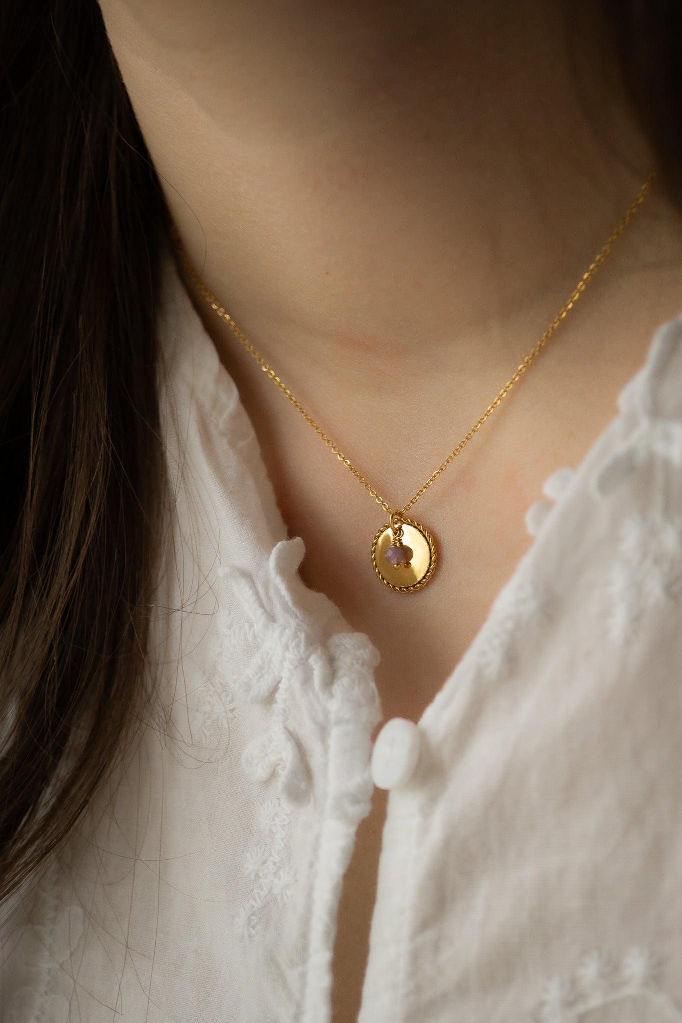 collier-acier-inoxydable-doré-gravure-margot