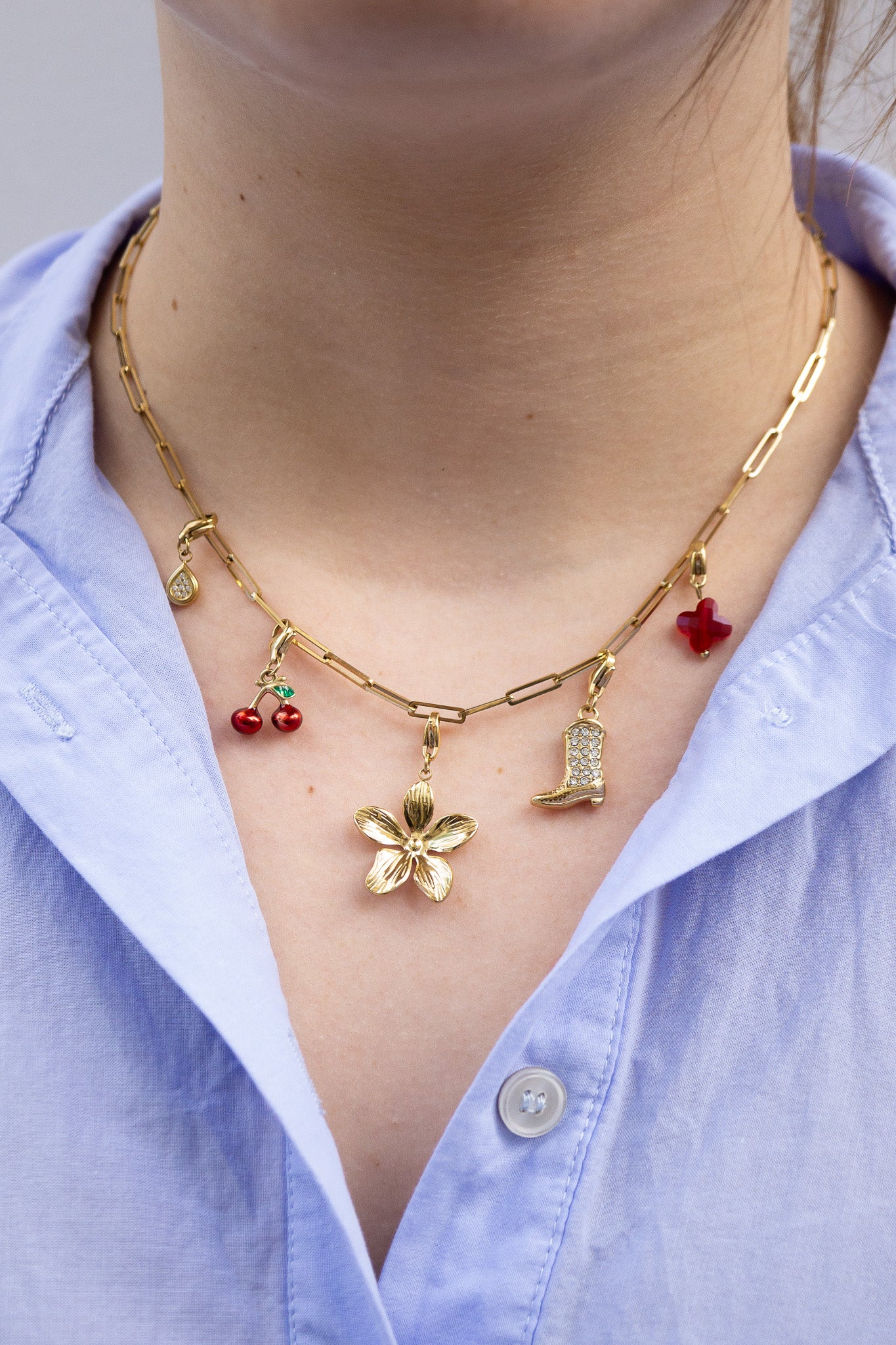 charms-acier-inoxydable-dores