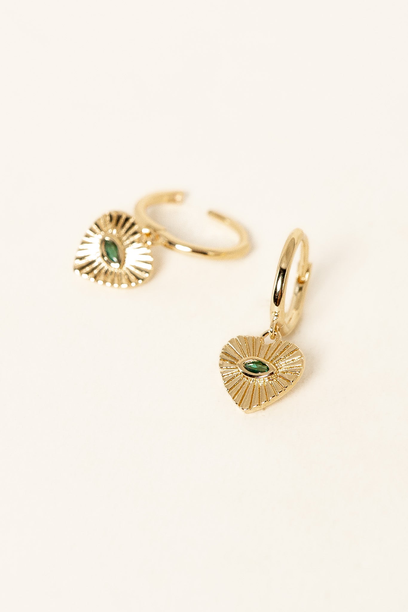 mini-creole-hati-vert-plaque-or