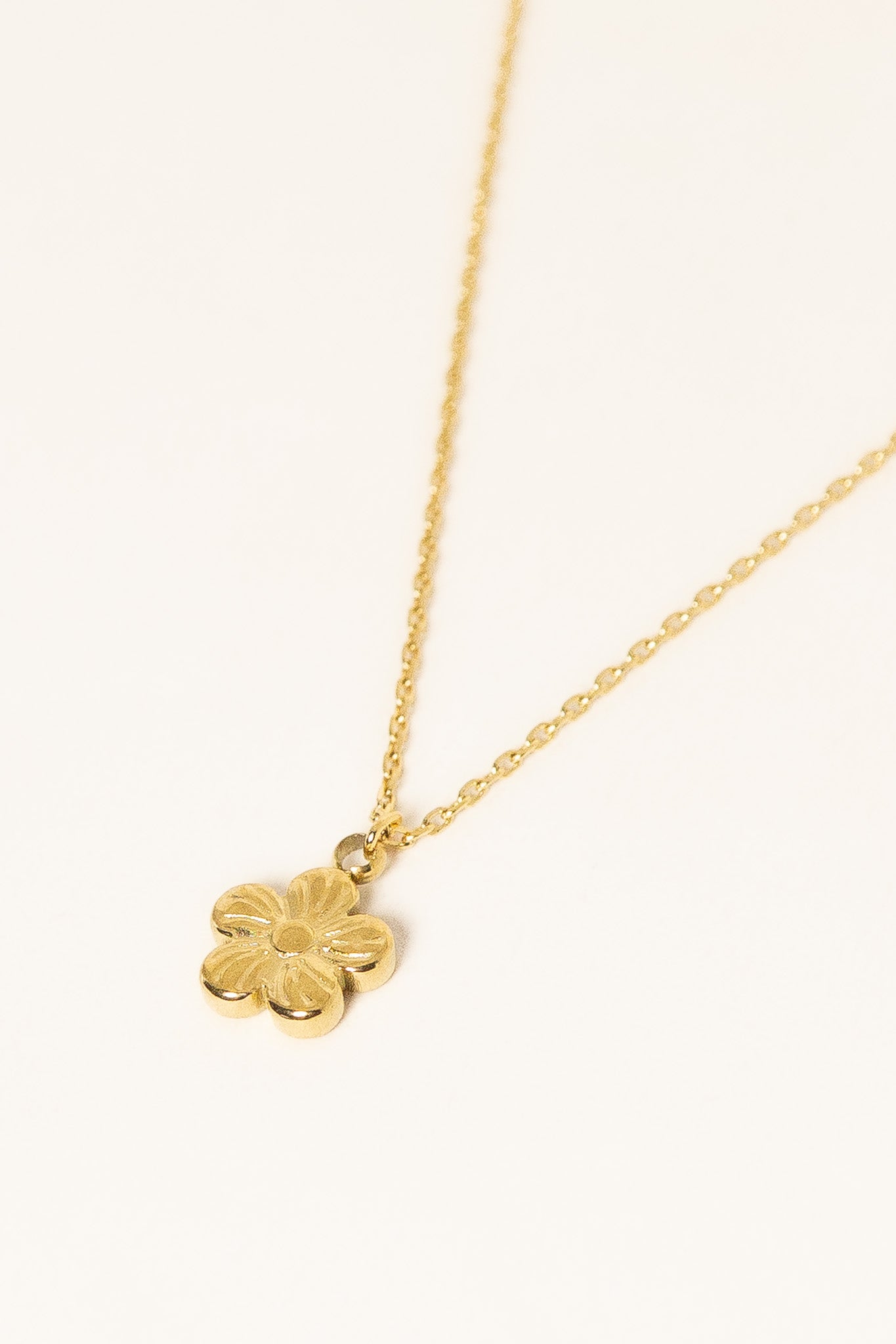 collier-gardenia-acier-inoxydable