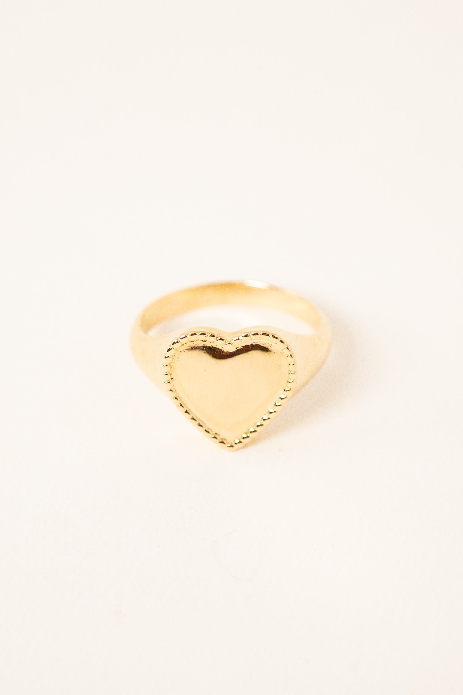 Chevalière Rosanna "Coeur billes"