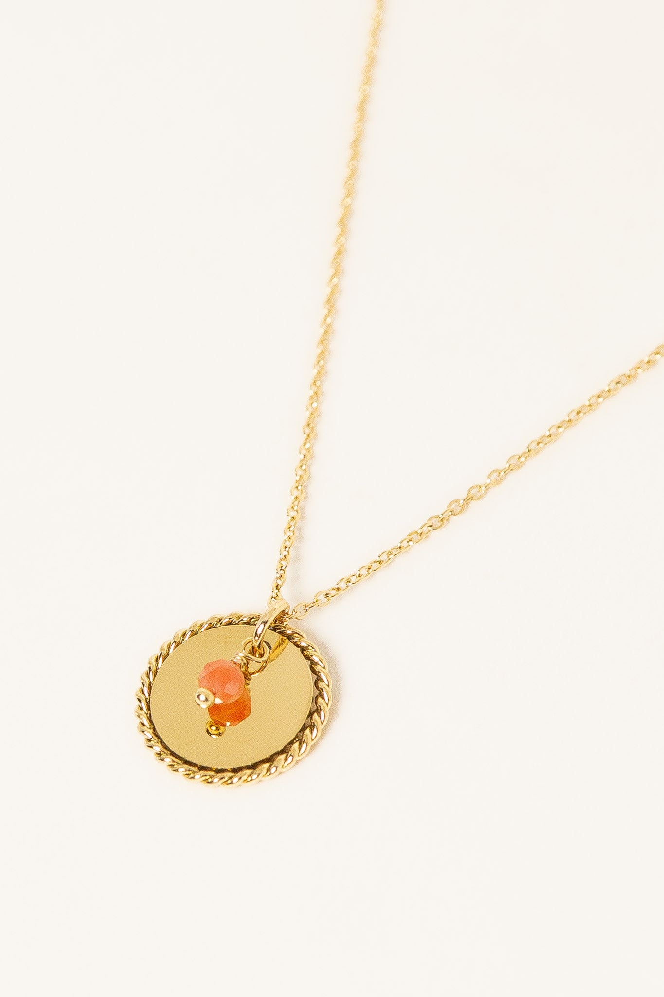 collier-margot-orange-acier-inoxydable