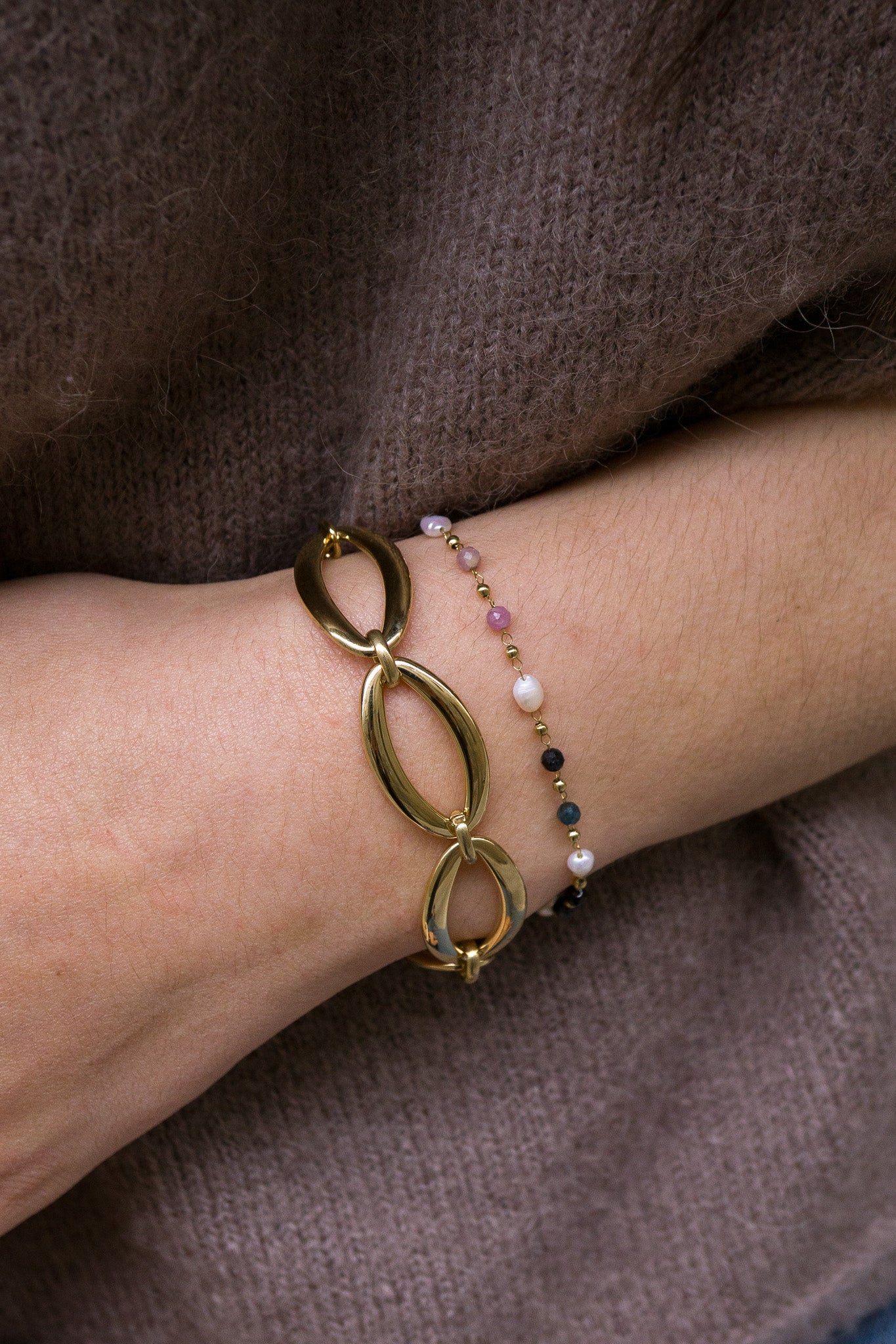 bracelet-gaby-florinia-tourmaline-acier-inoxydable