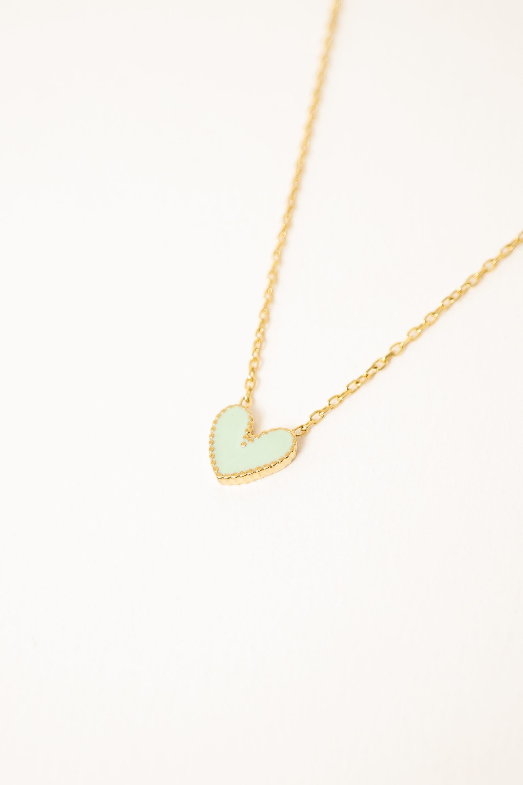 collier-yumi-vert-clair-acier-inoxydable