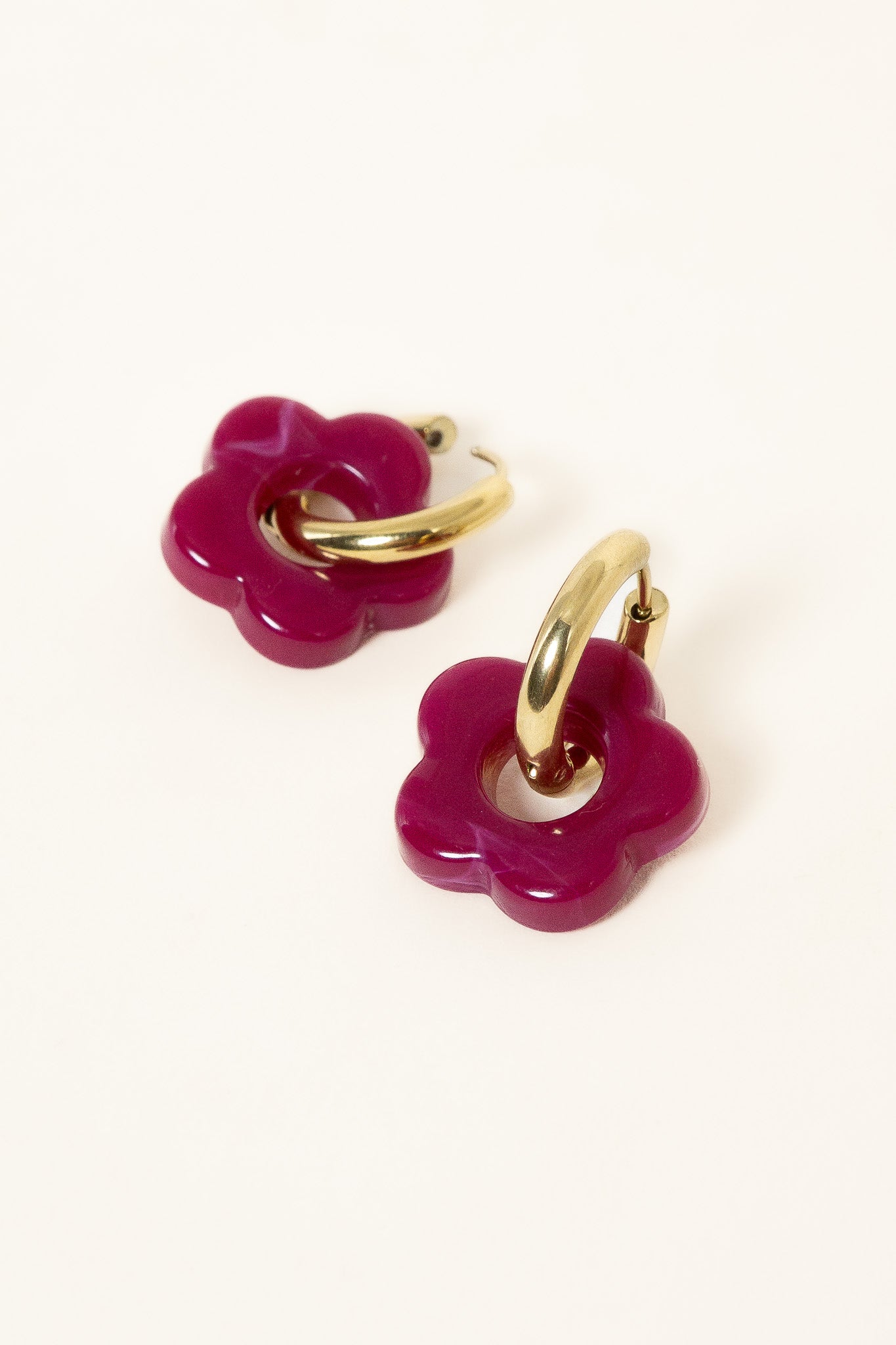 Boucles d'oreilles Flower