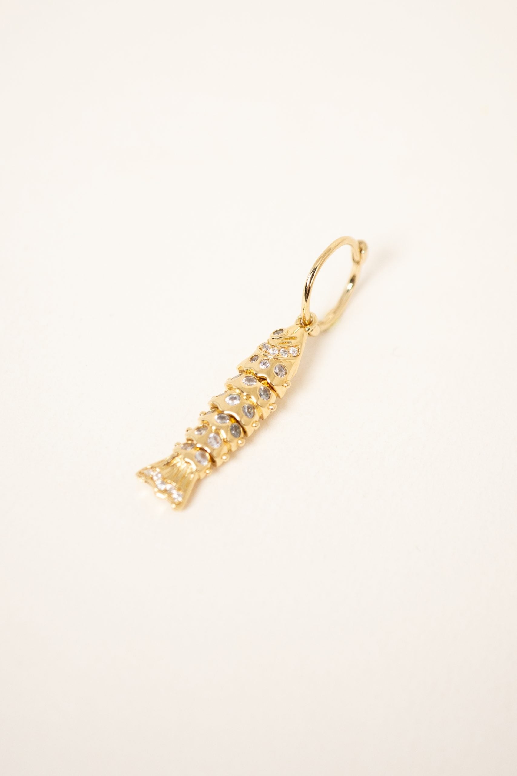 Mono boucle Fish "Blanc"