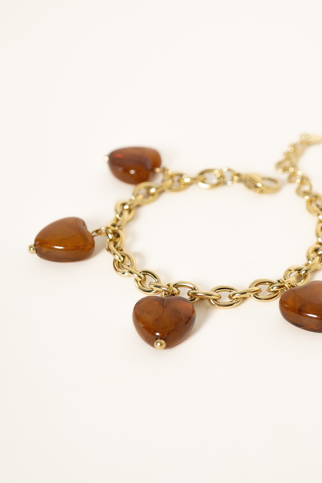 bracelet-sweet-marron-acier-inoxydable