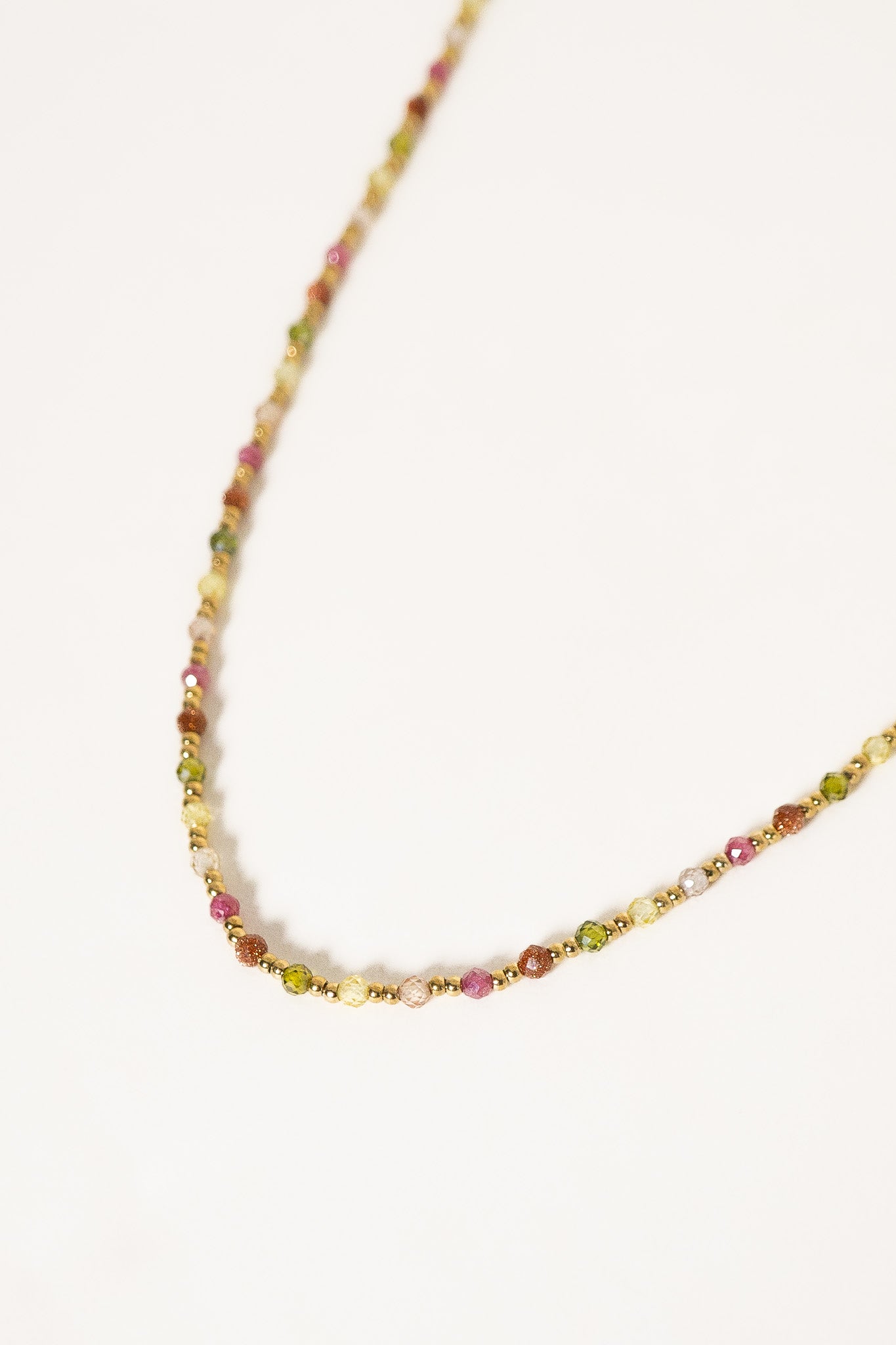 collier-emile-rose-vert-acier-inoxydable