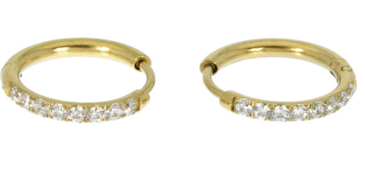 Mini créole Isee 13mm - Acier Inoxydable