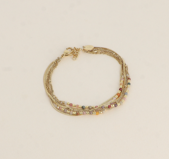 Bracelet Lanzarote "Jaspe multi"