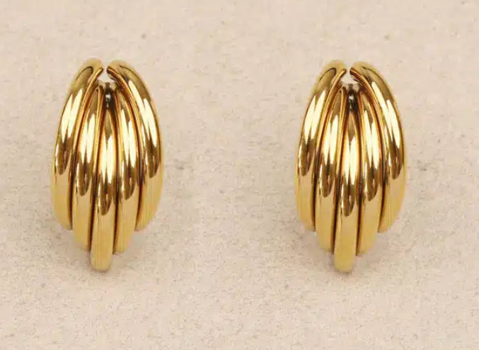 Boucles d’oreilles Faustine « Doré »