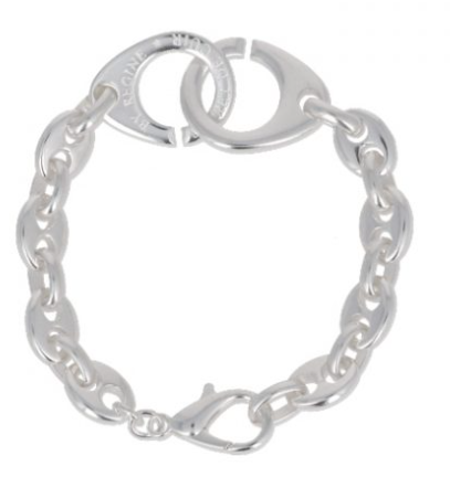 Bracelet menottes café N°639 - Secret de cuir