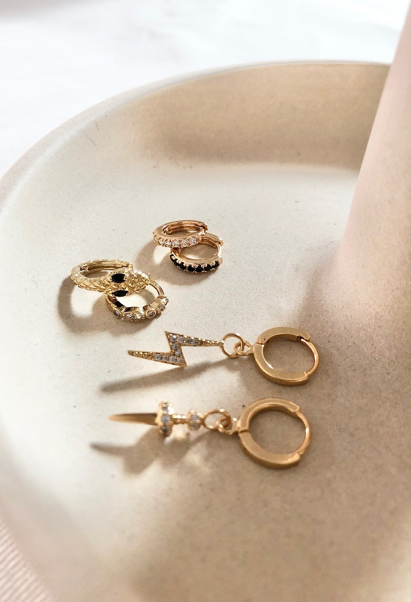 Mini créole Snake "Yeux noirs"