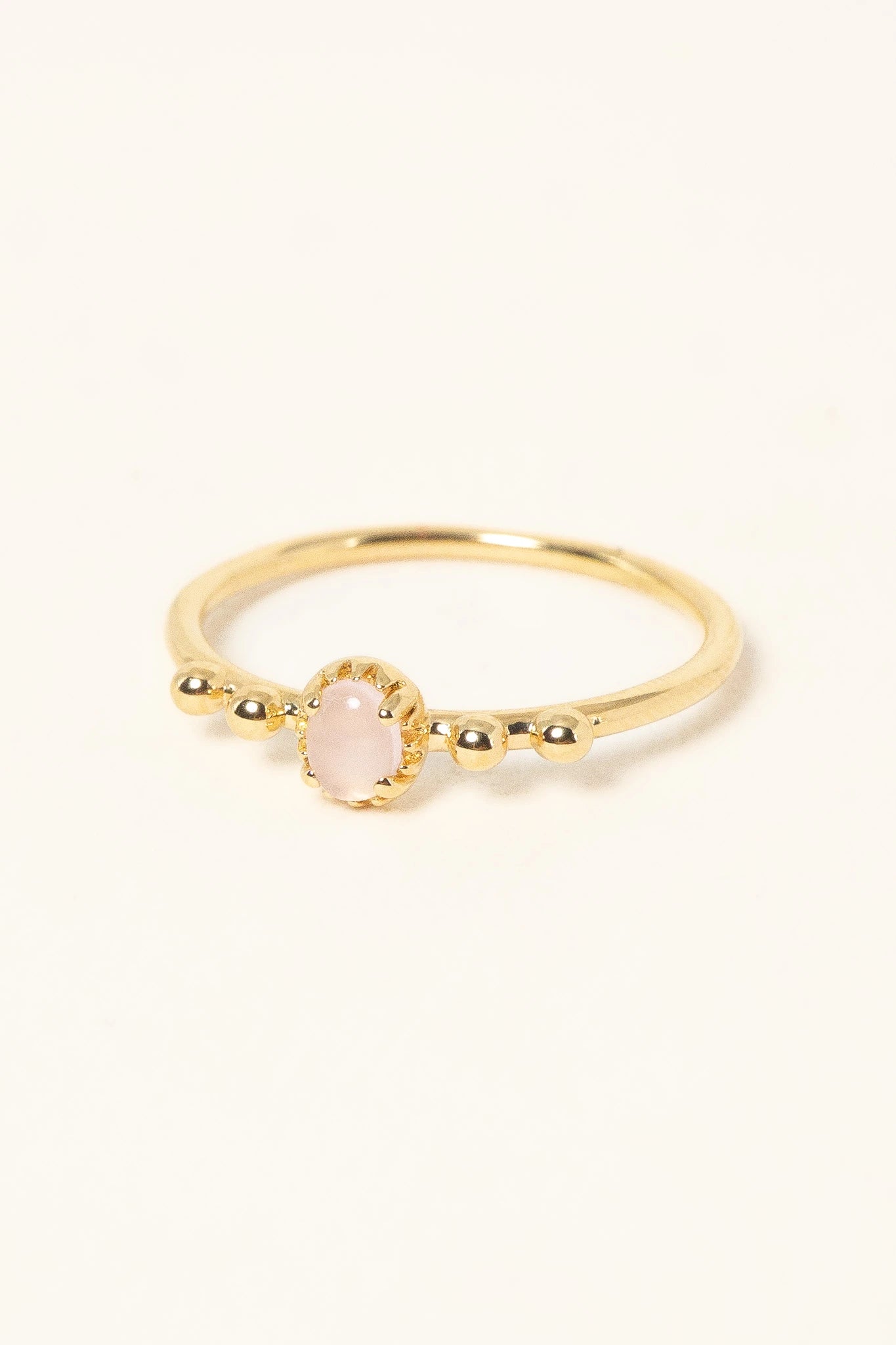 Bague Alix "Rose clair"