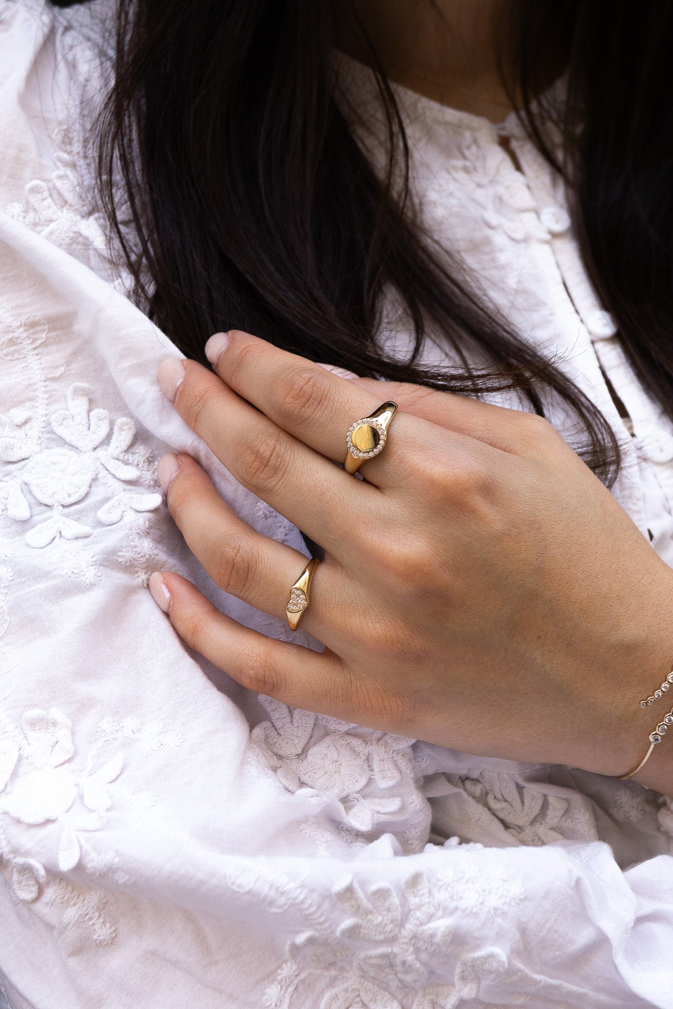 Bague Chevalière Sophia