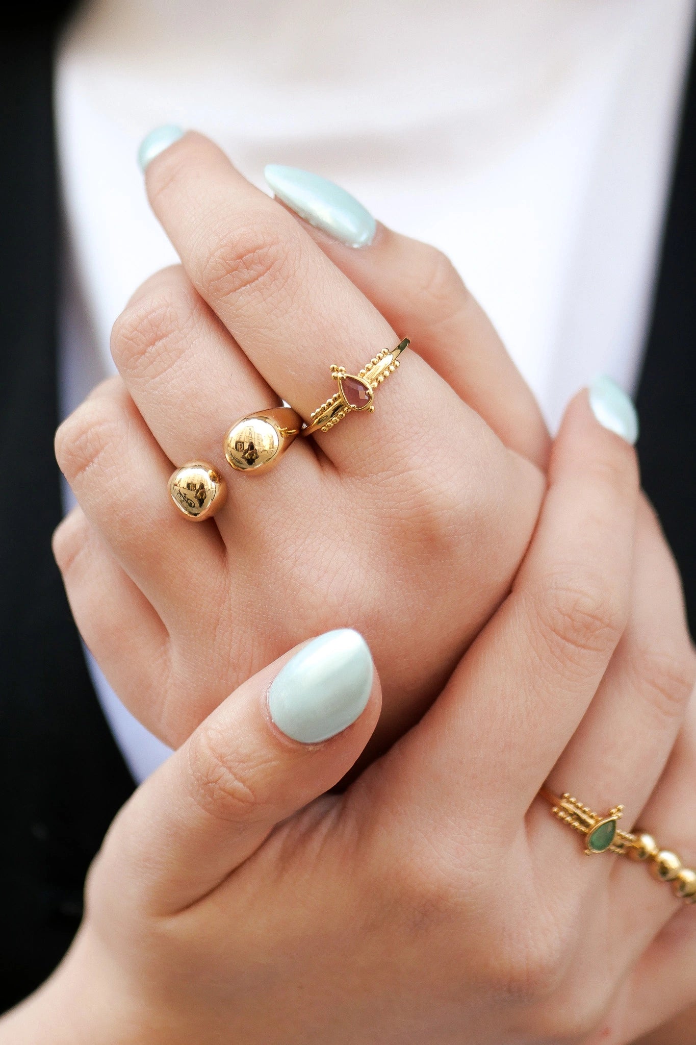 Bague Fiona "Pourpre"