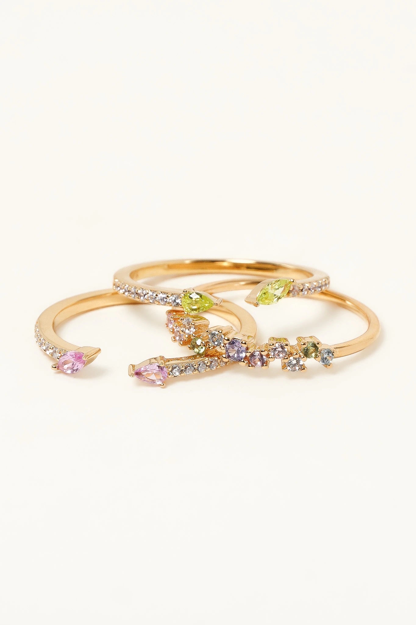 Bague Milia "Rose Pastel"