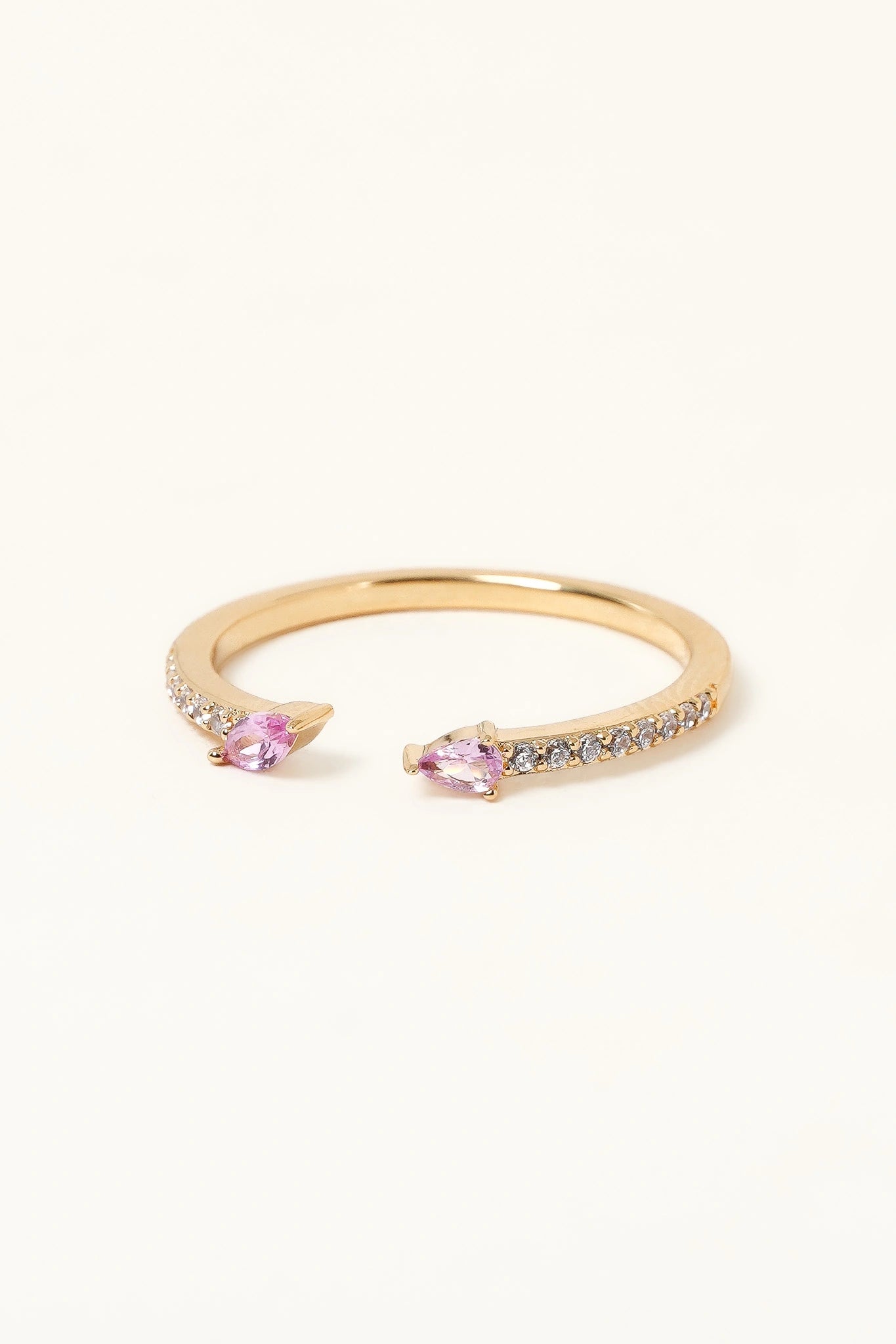 Bague Milia "Rose Pastel"