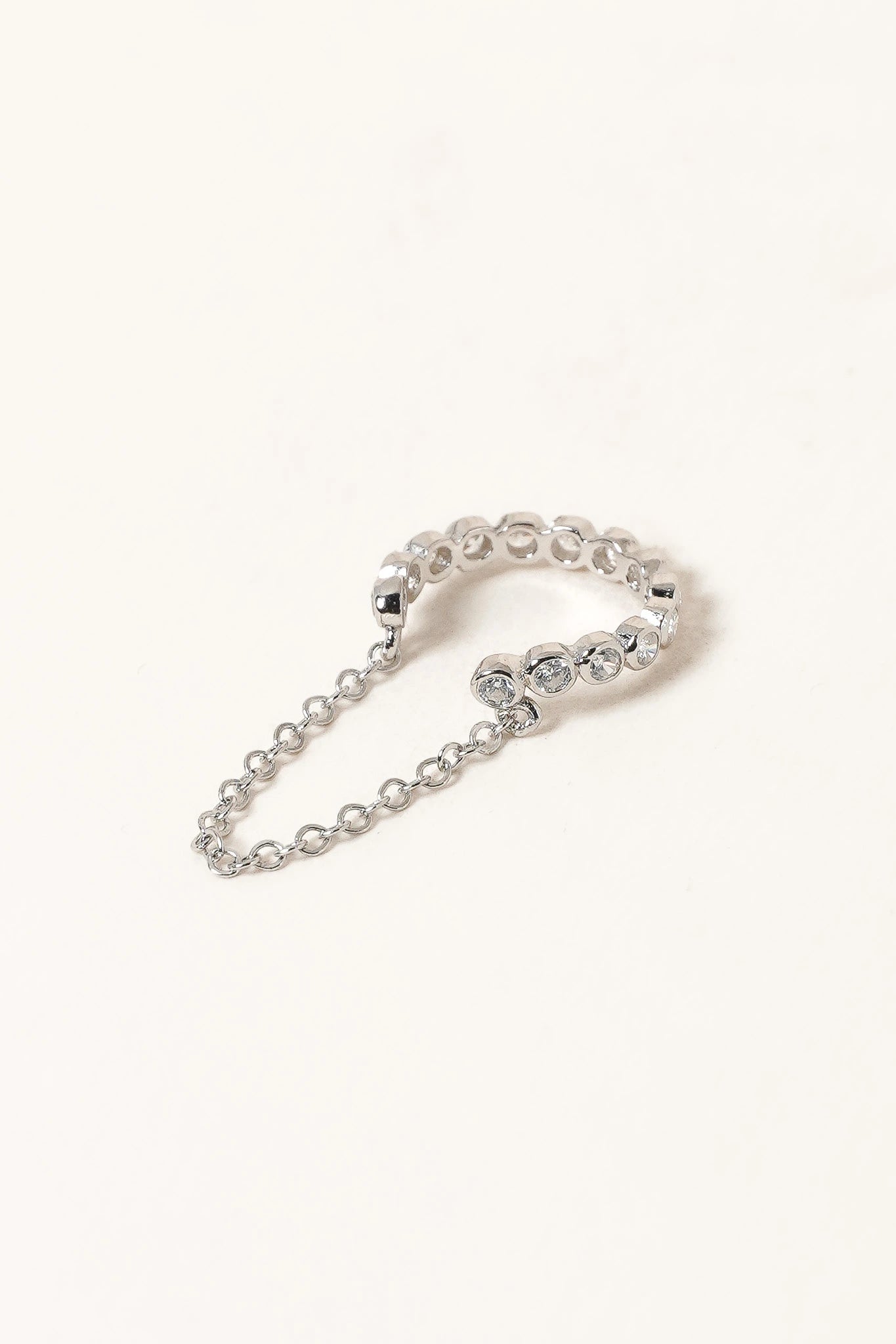 Bague d'oreille Cali "Chaînette" - Argent 925