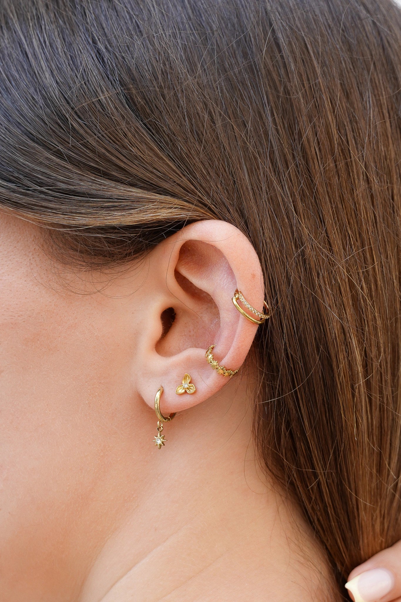 Bague d'oreille Soleil